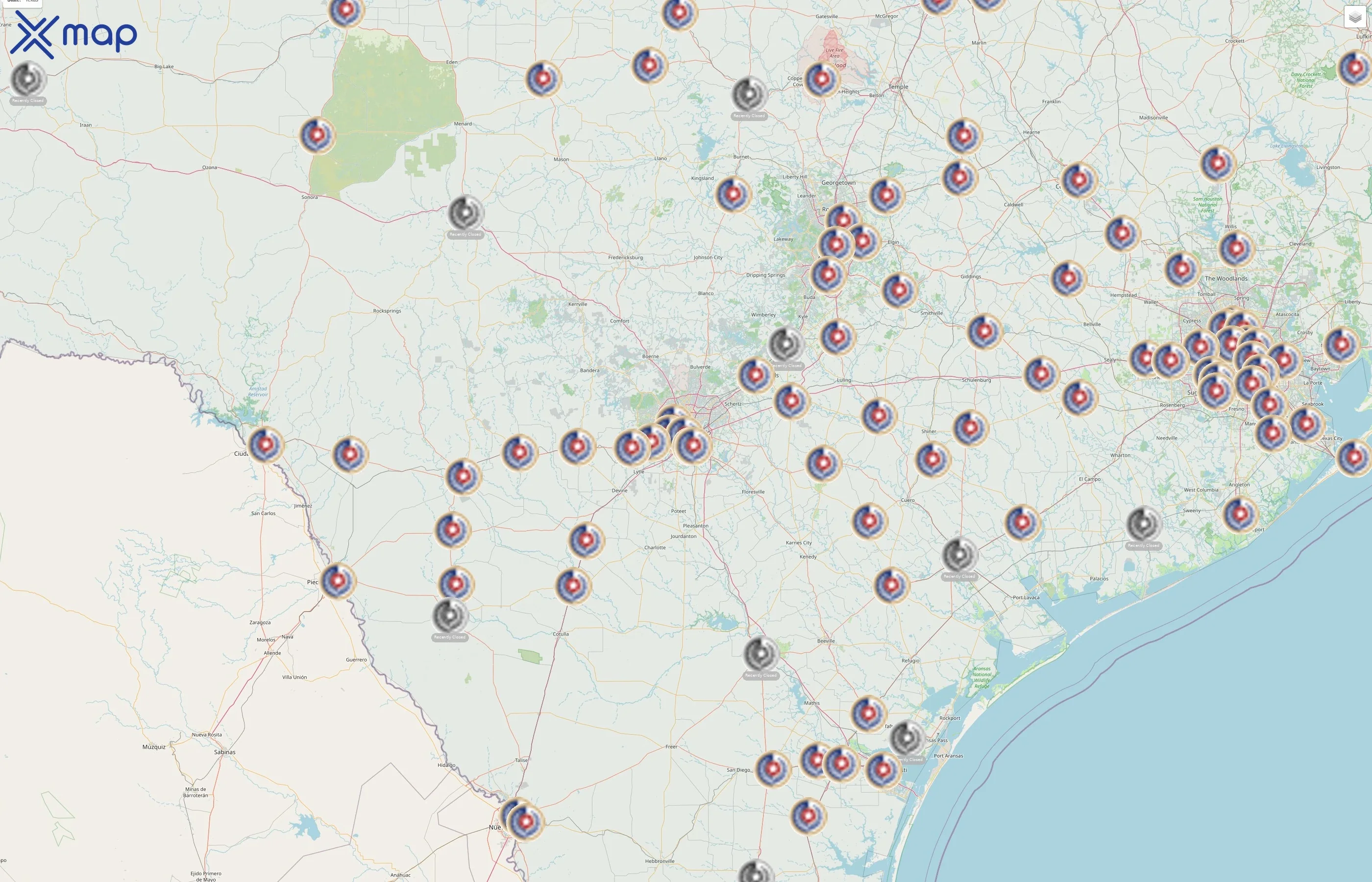 Texas WIC street hotspots