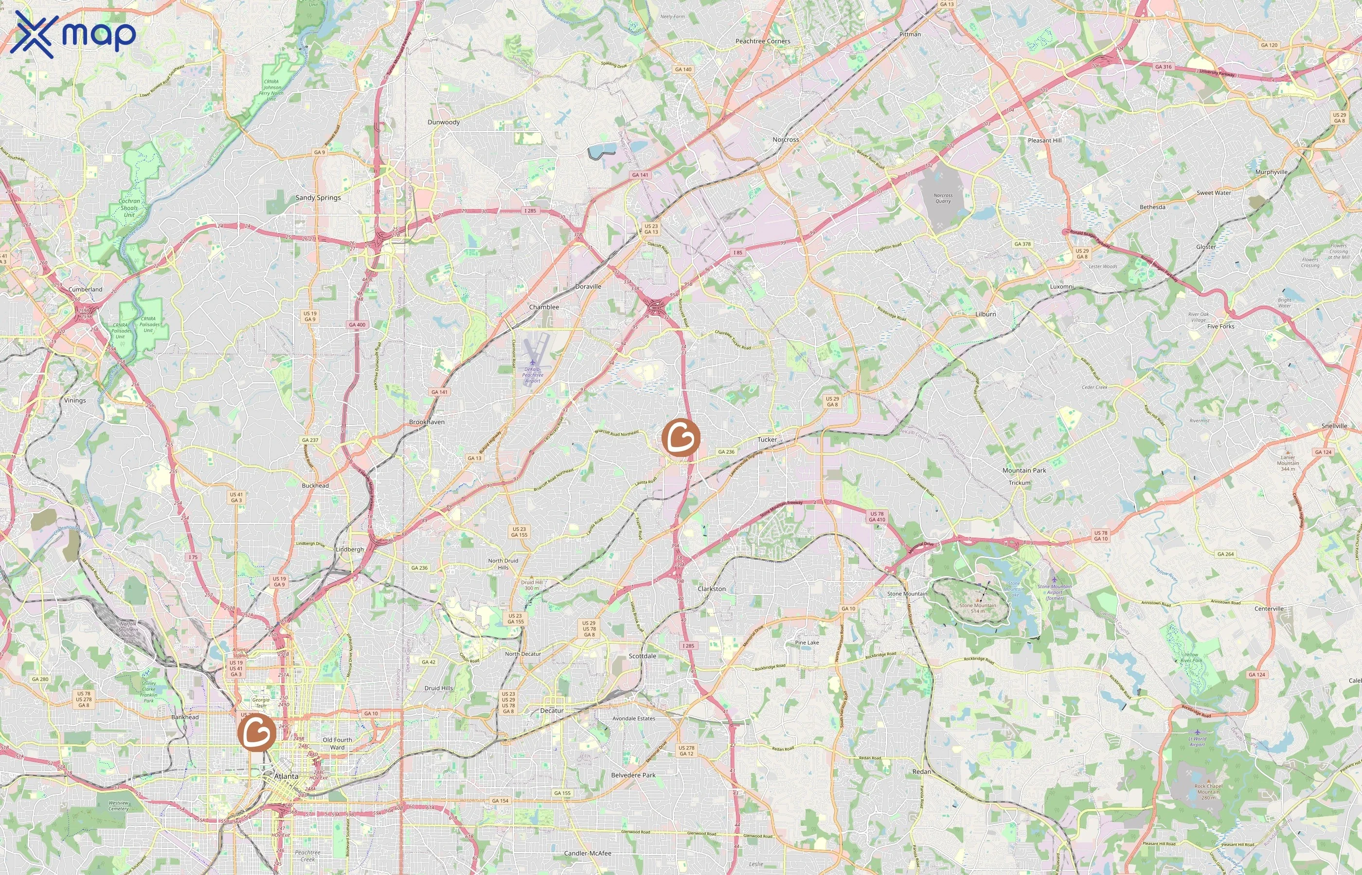 Gentiva area coverage