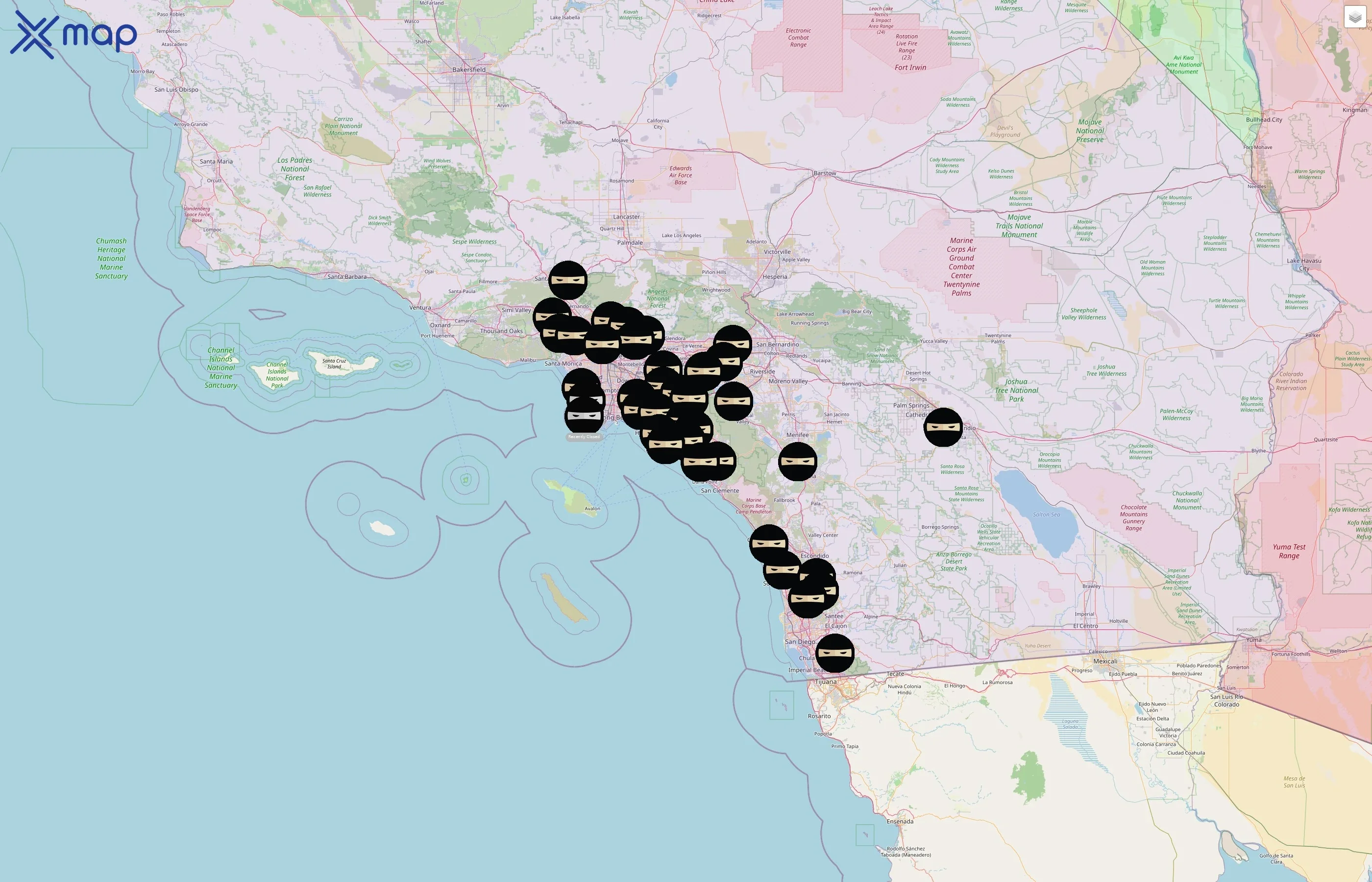 Code Ninjas street hotspots