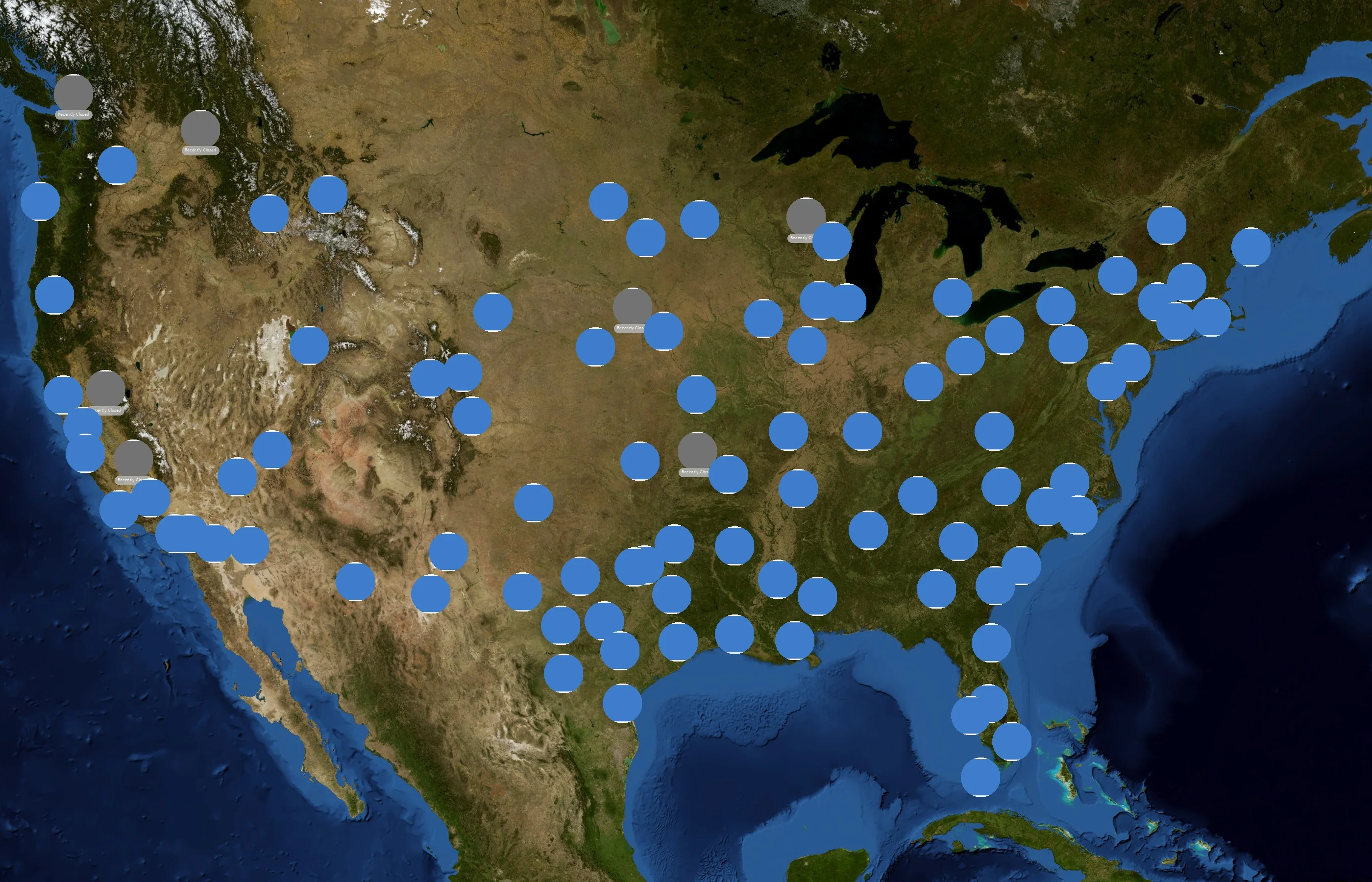 Alcoholics Anonymous state distribution