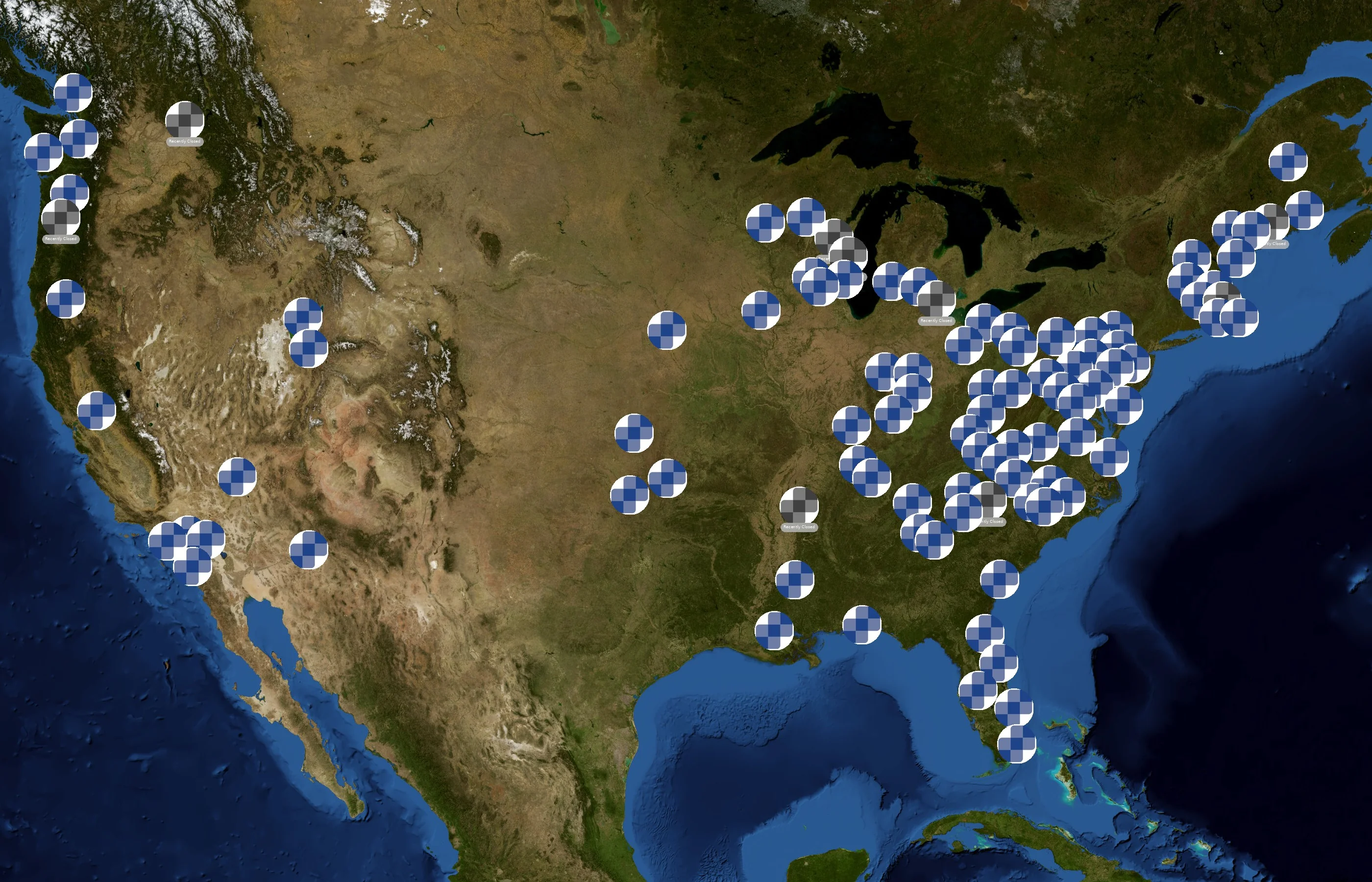Comprehensive Treatment Centers state distribution