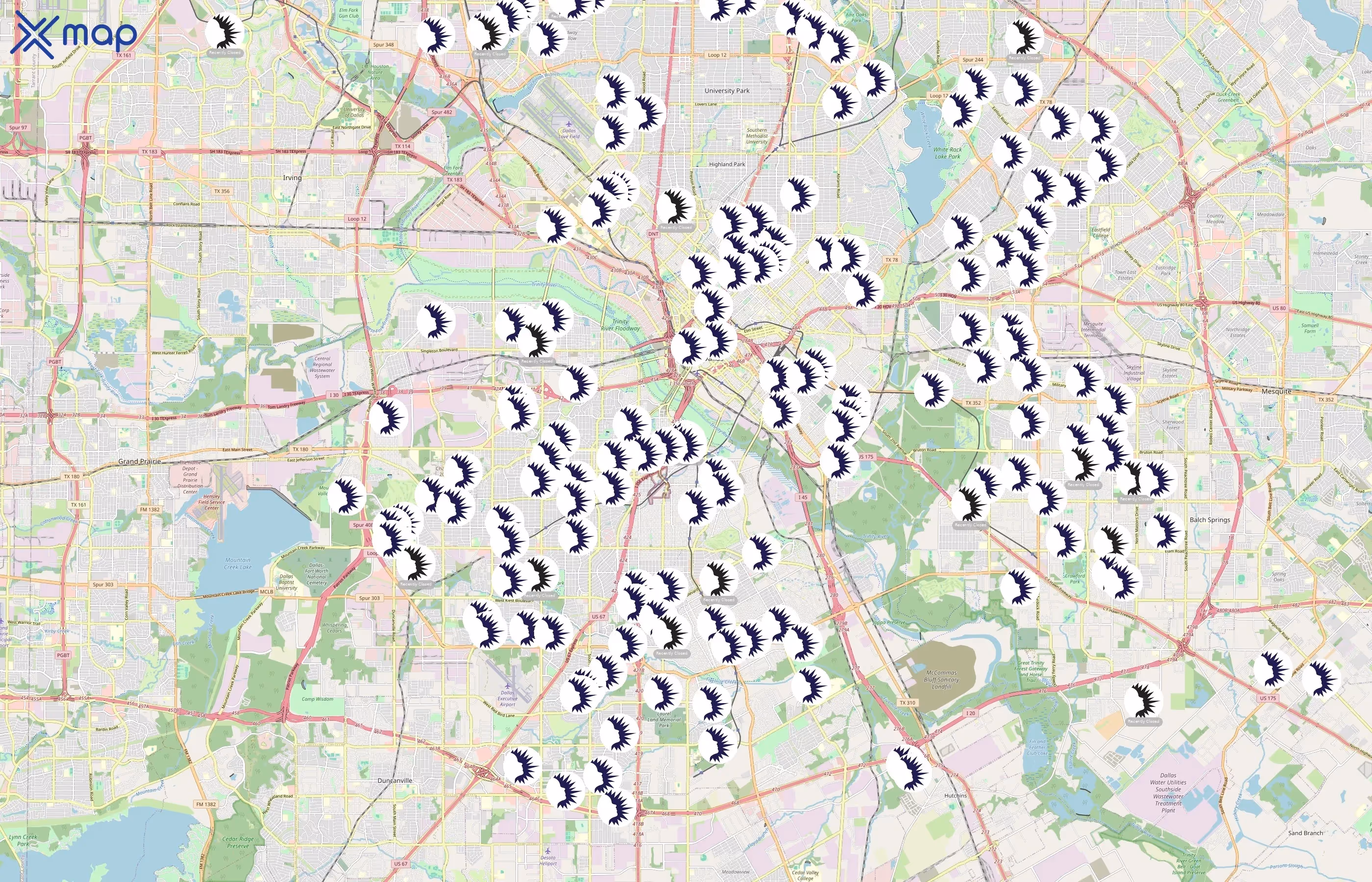 Dallas Independent School District area coverage