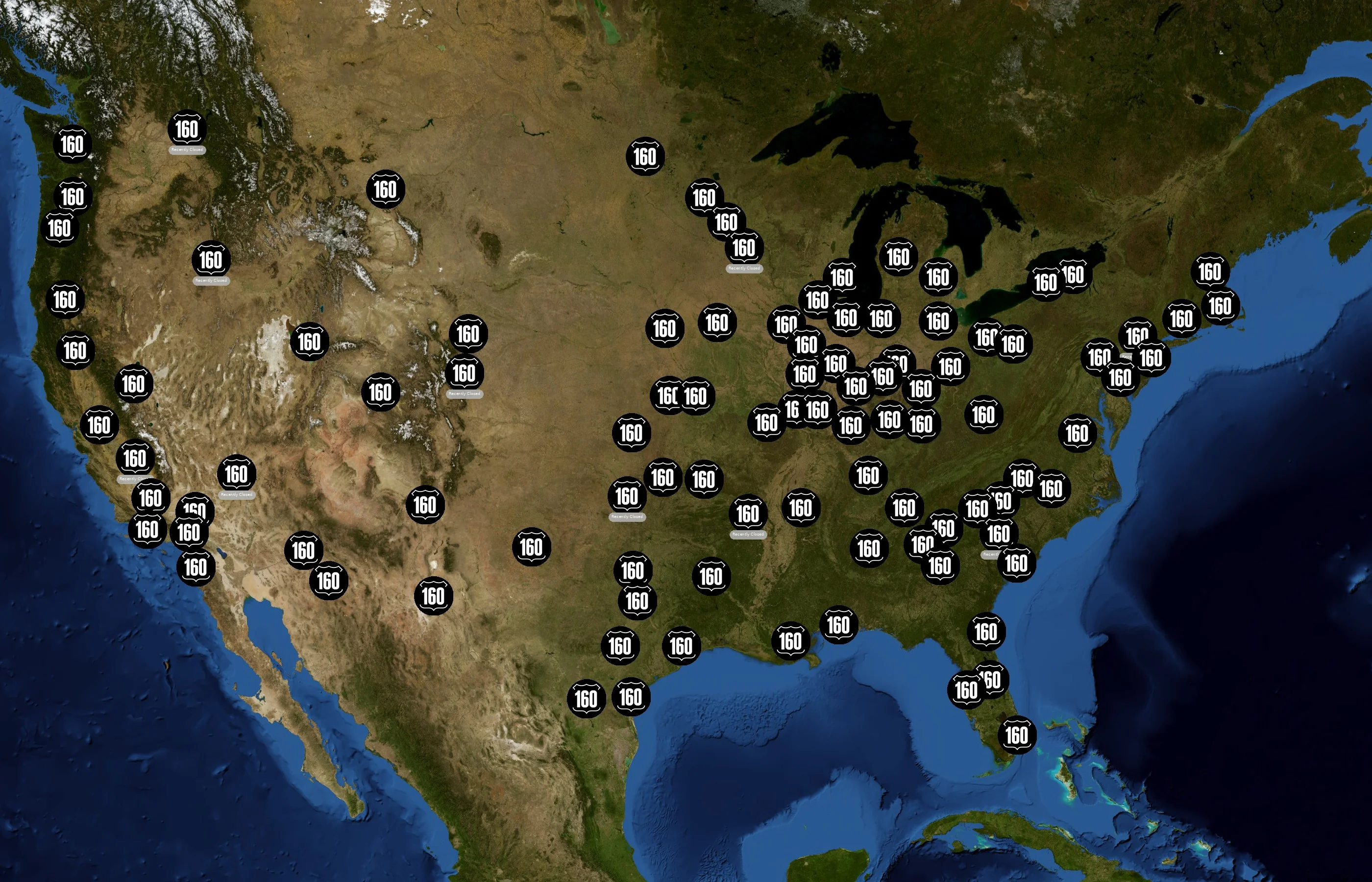 160 Driving Academy state distribution