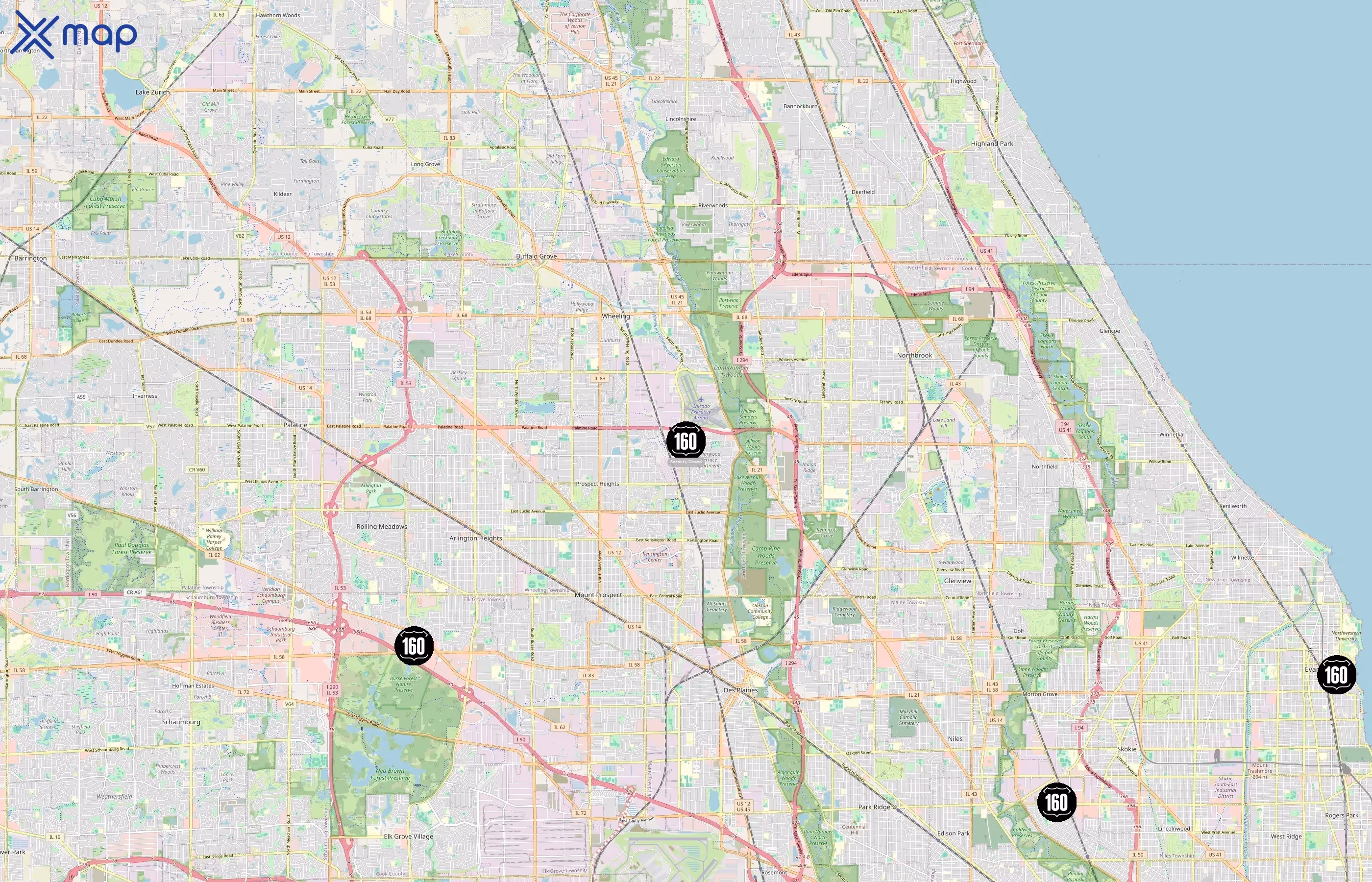 160 Driving Academy area coverage