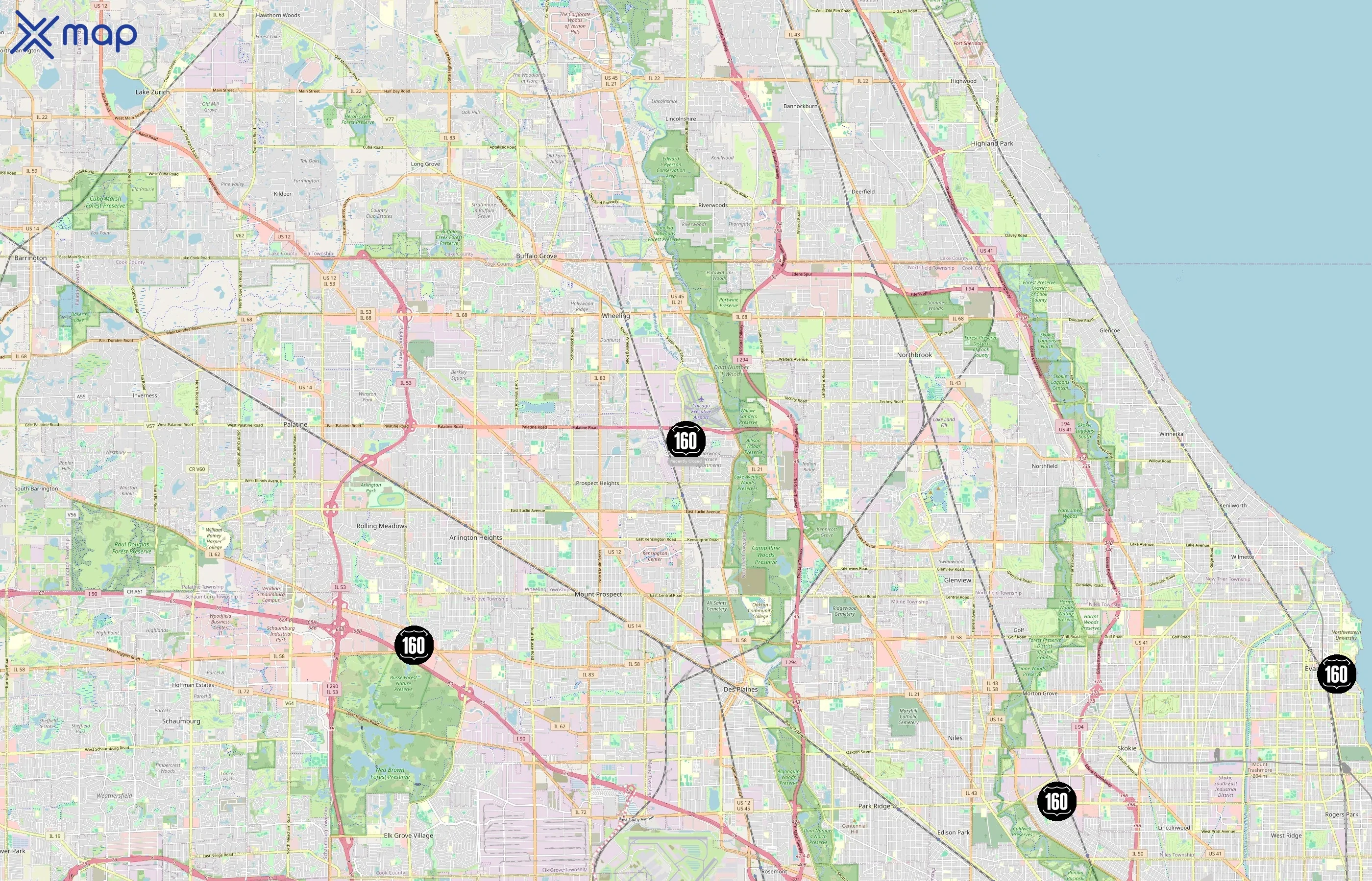 160 Driving Academy area coverage