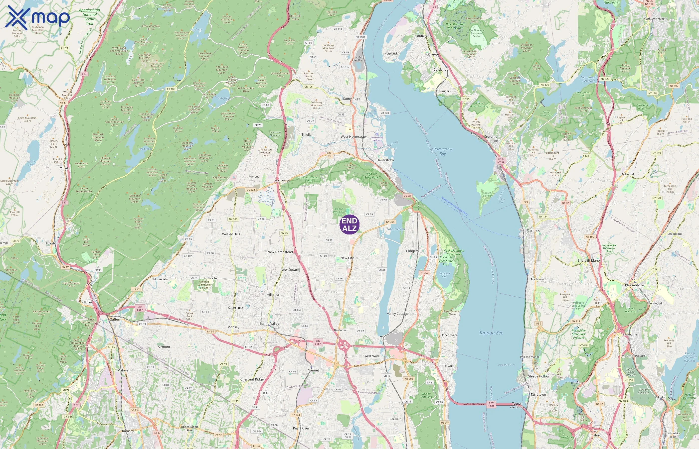 Alzheimer's Association area coverage