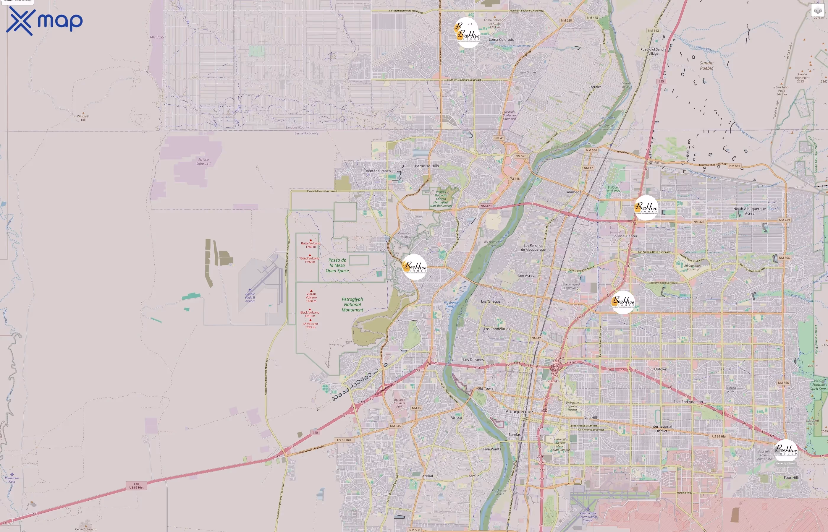 Beehive Homes traffic data