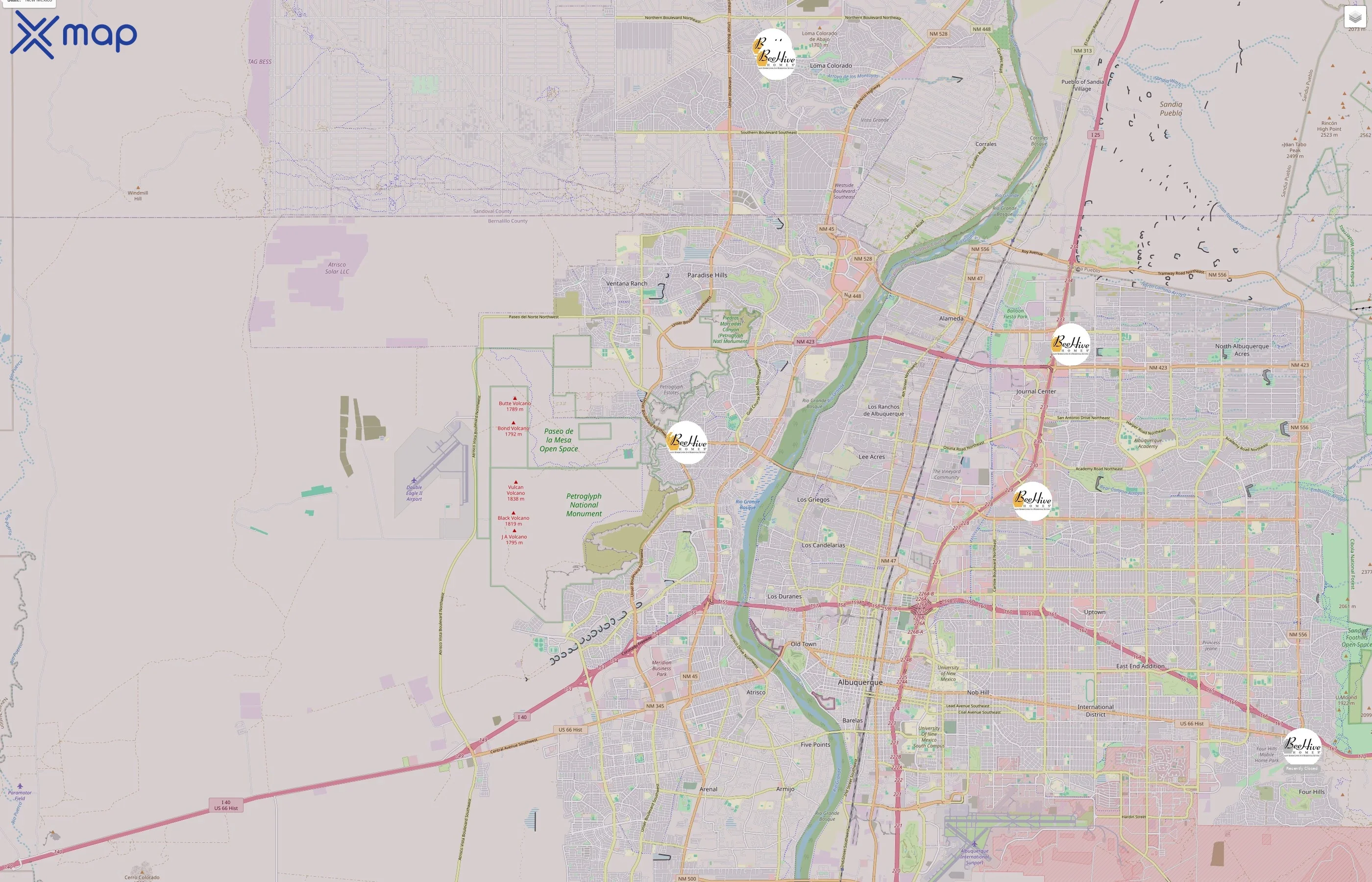 Beehive Homes traffic data