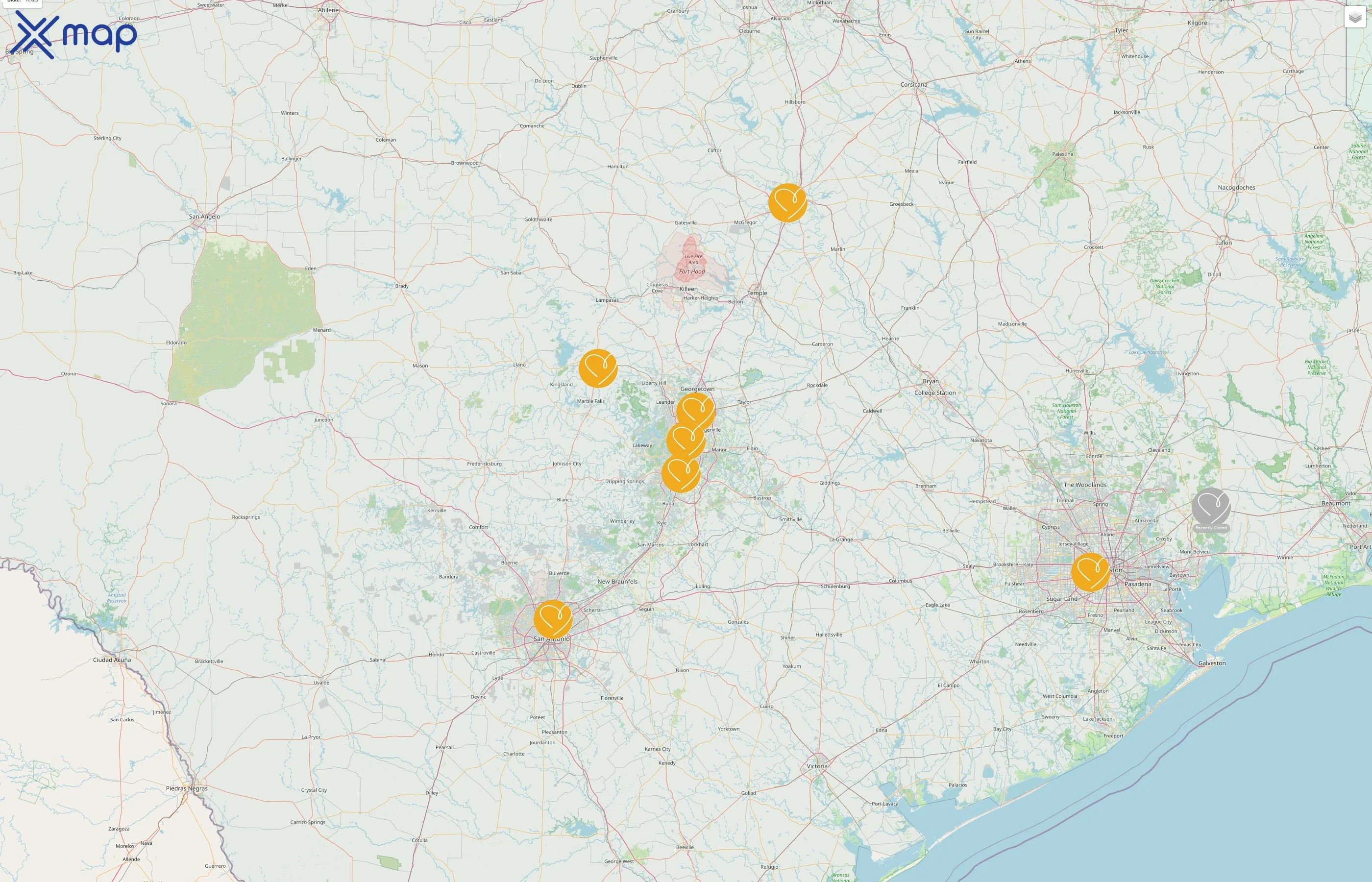 Compassus street hotspots