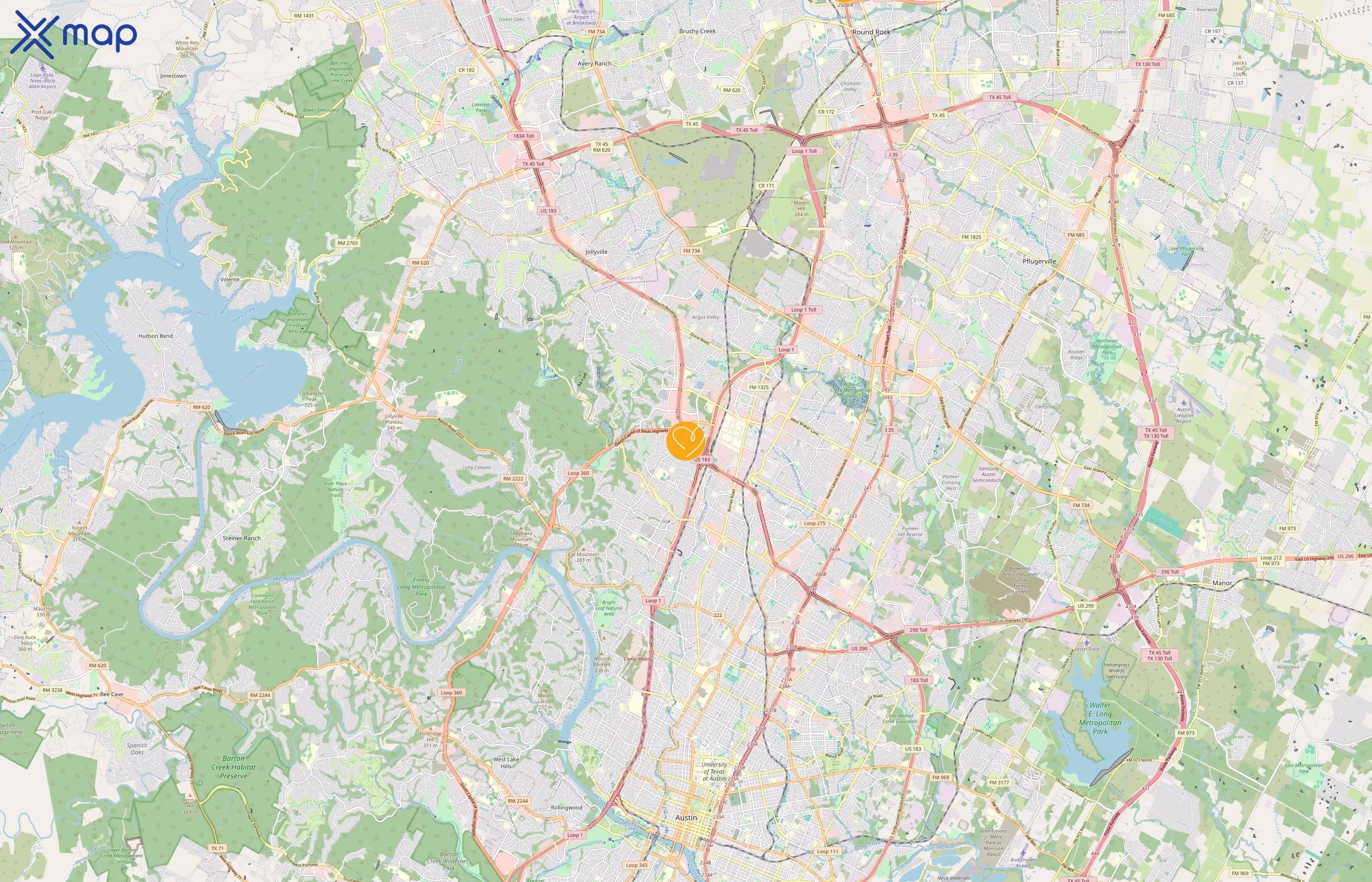 Compassus area coverage
