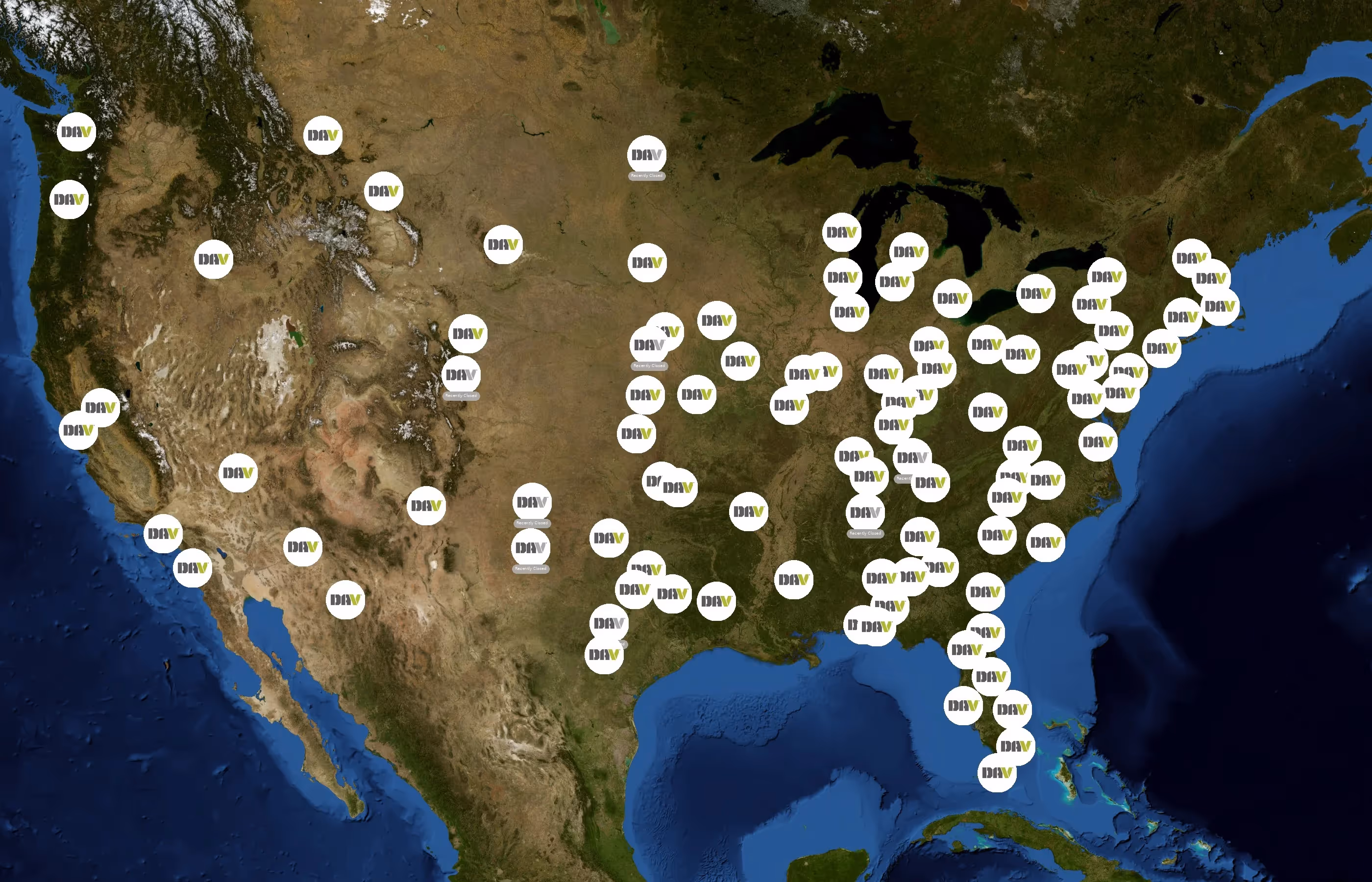 Disabled American Veterans state distribution