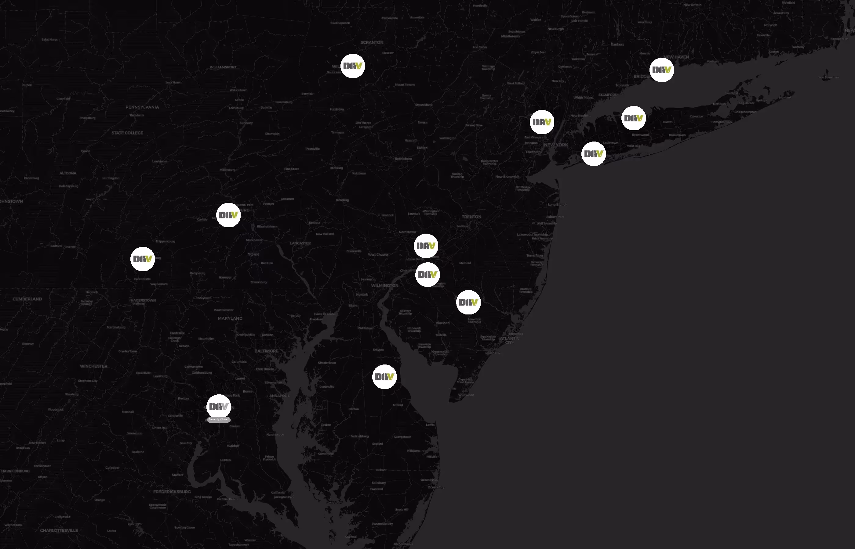Disabled American Veterans city distribution