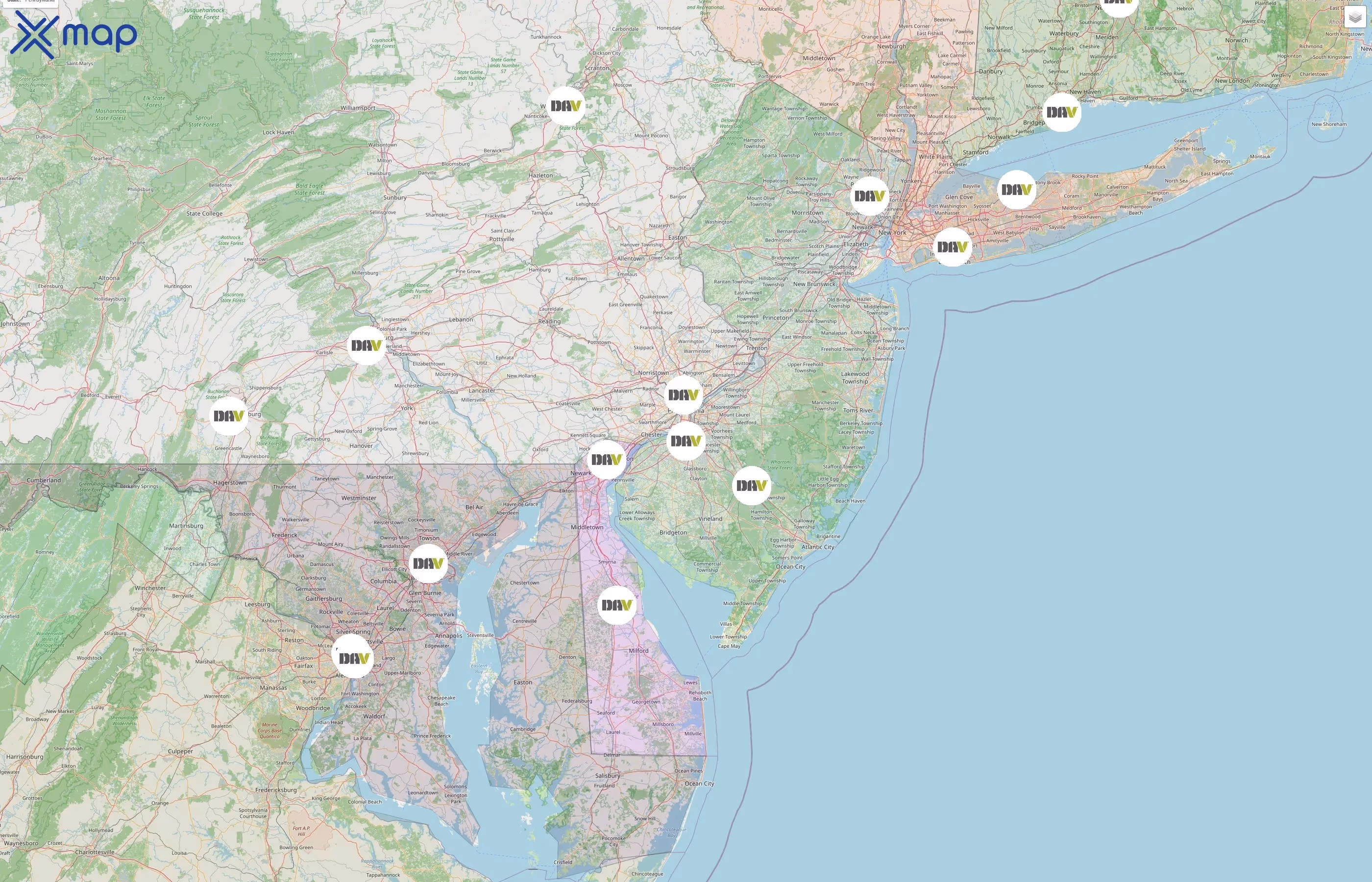 Disabled American Veterans street hotspots