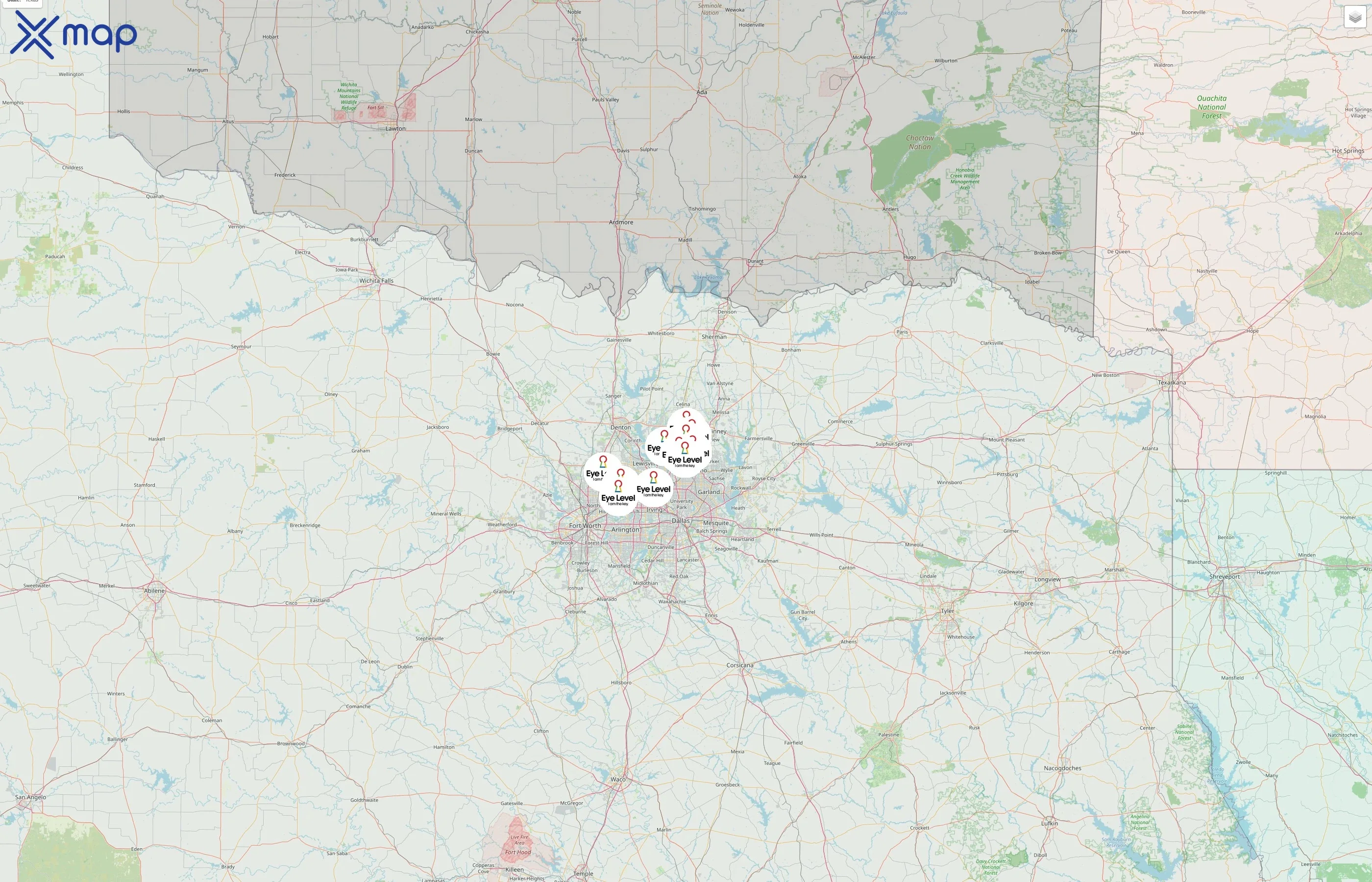 Eye Level street hotspots