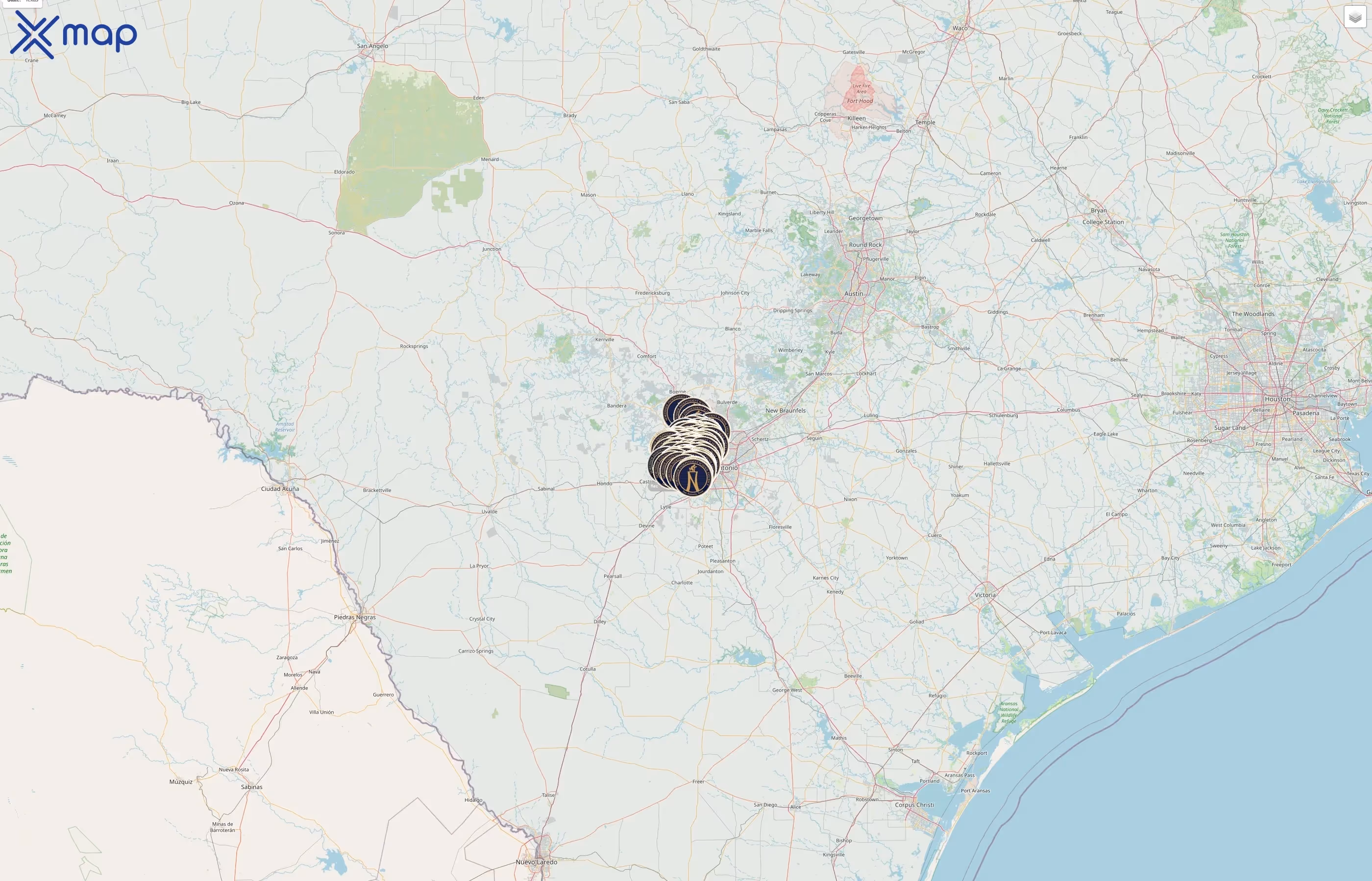 Northside Independent School District street hotspots