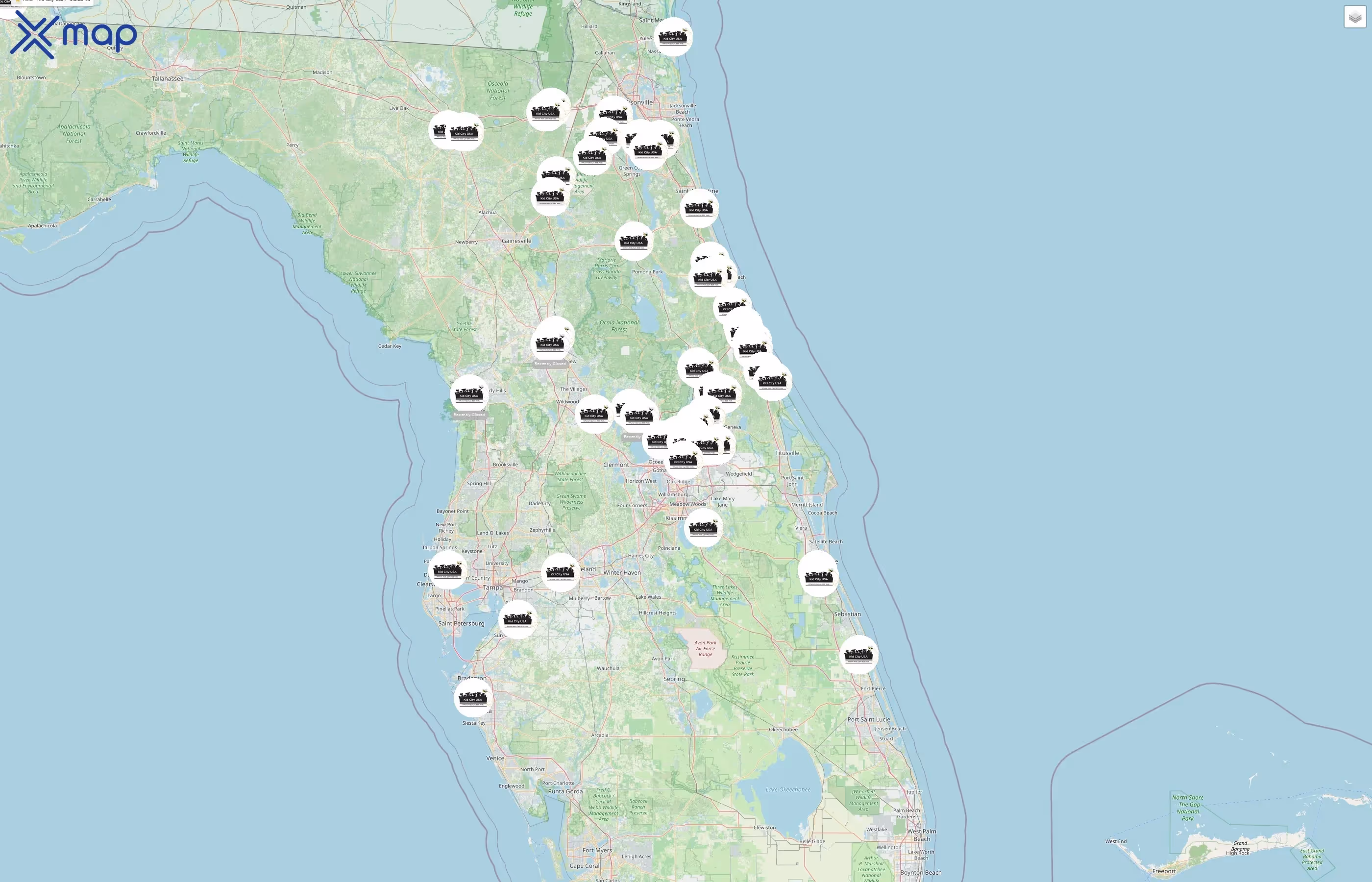 Kid City USA street hotspots