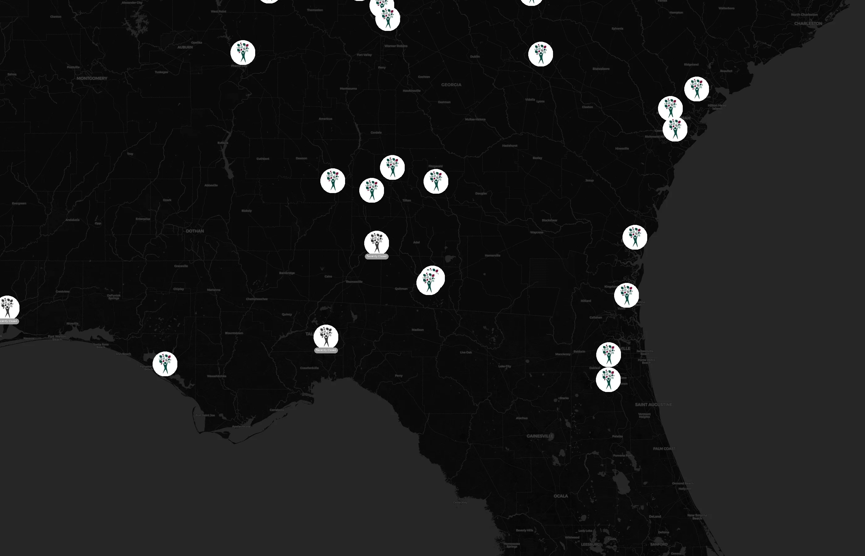 PruittHealth city distribution