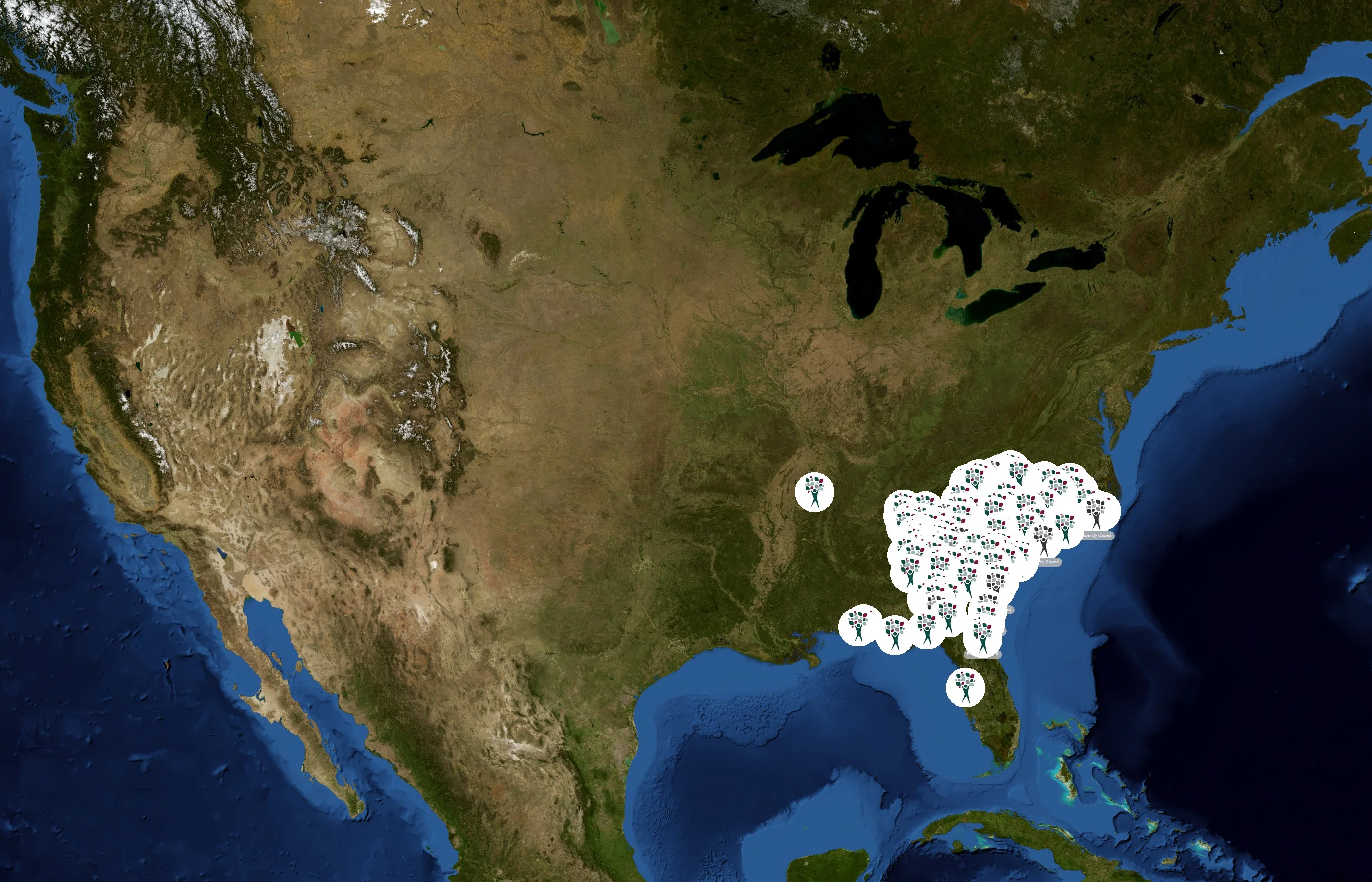 PruittHealth state distribution