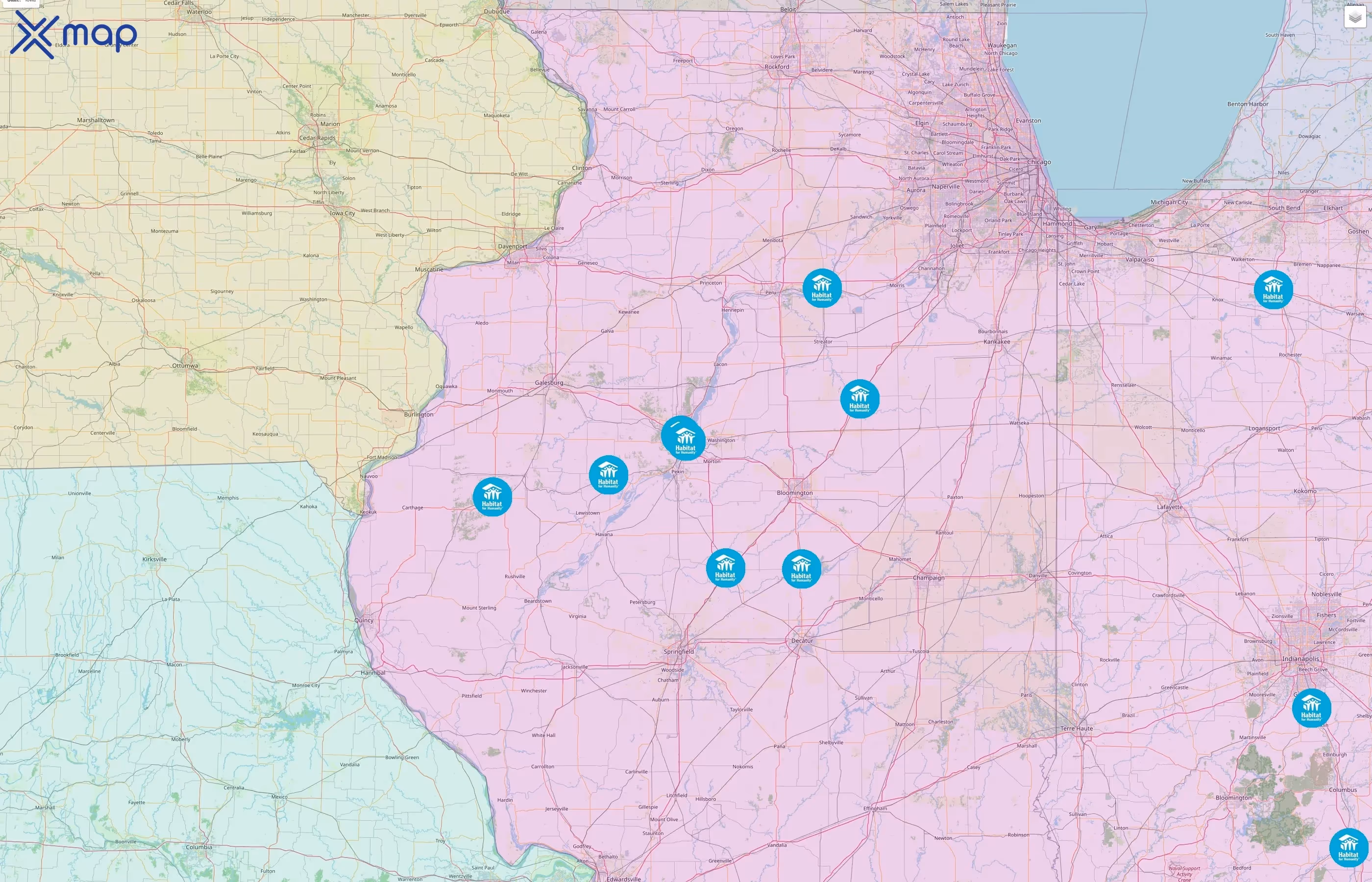 Habitat for Humanity street hotspots