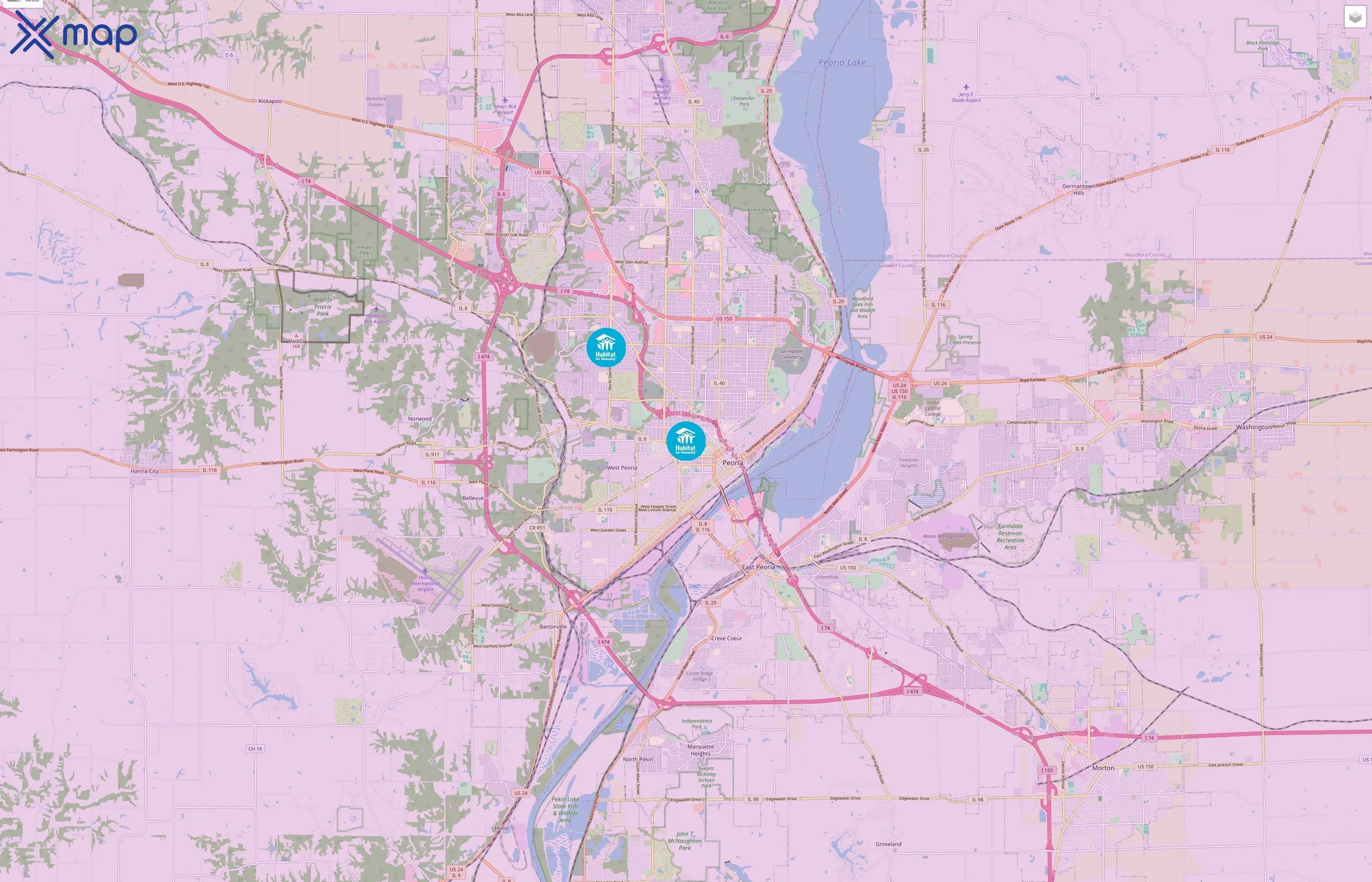Habitat for Humanity traffic data