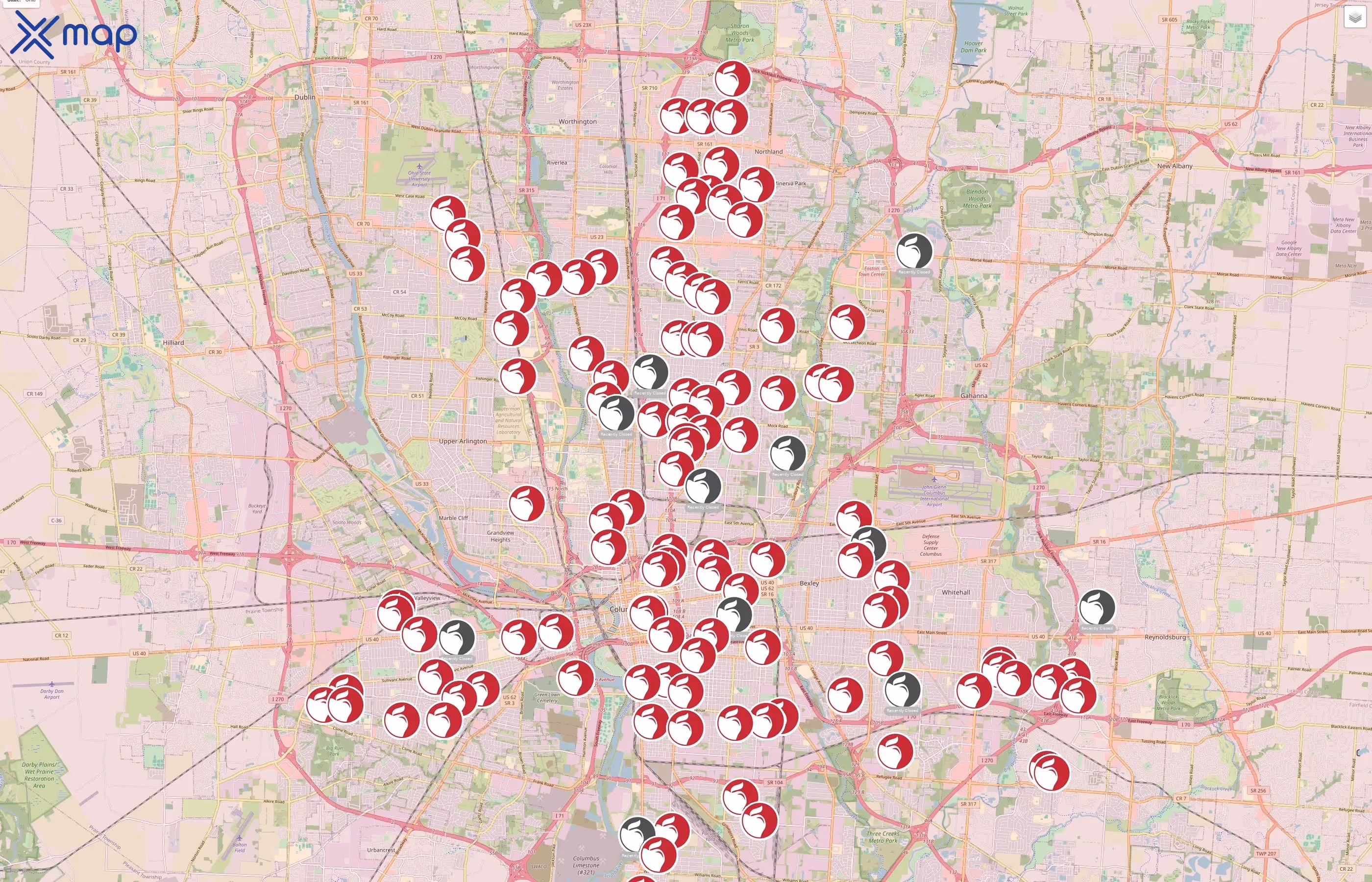 Columbus City Schools traffic data