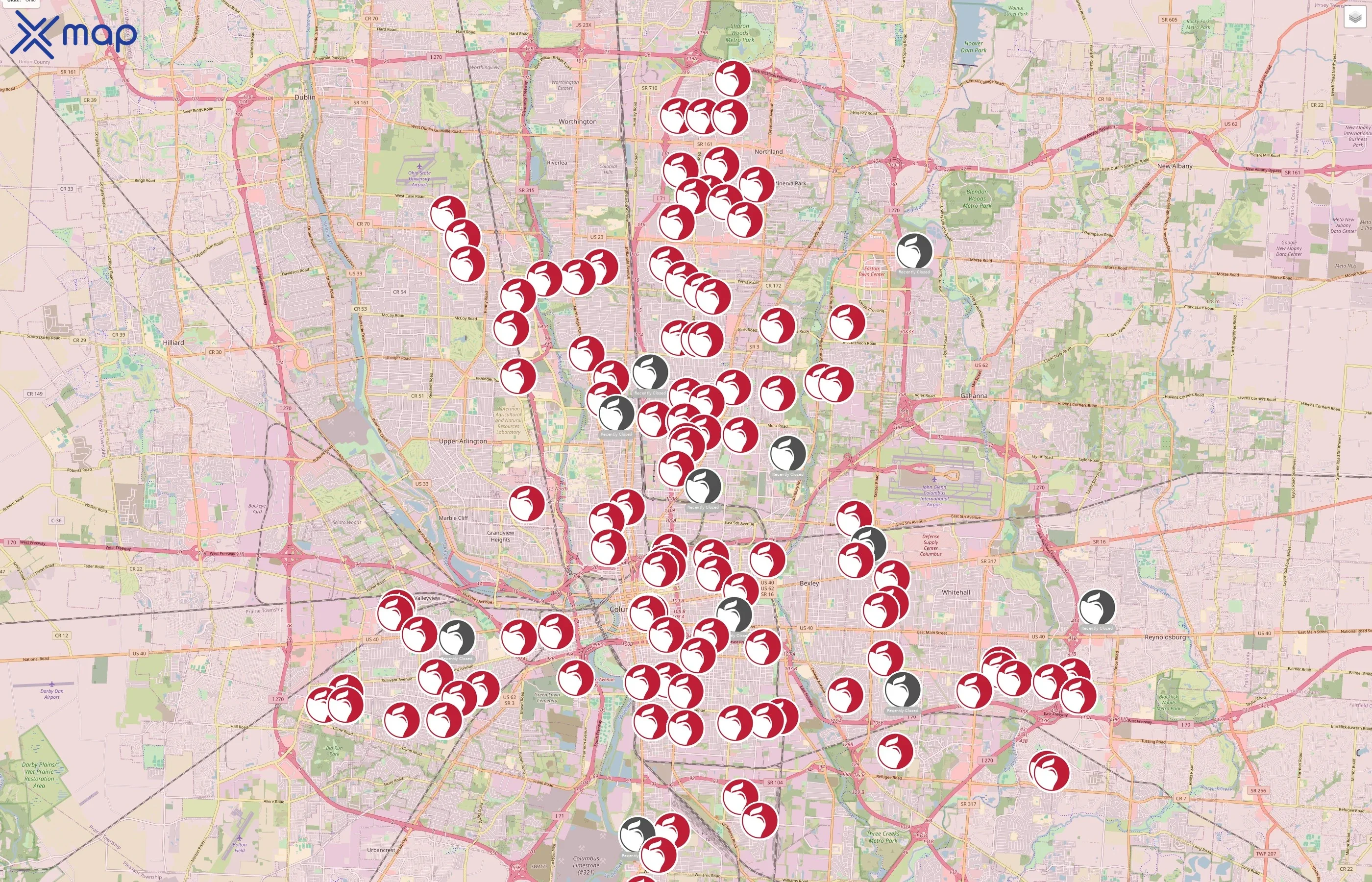 Columbus City Schools traffic data
