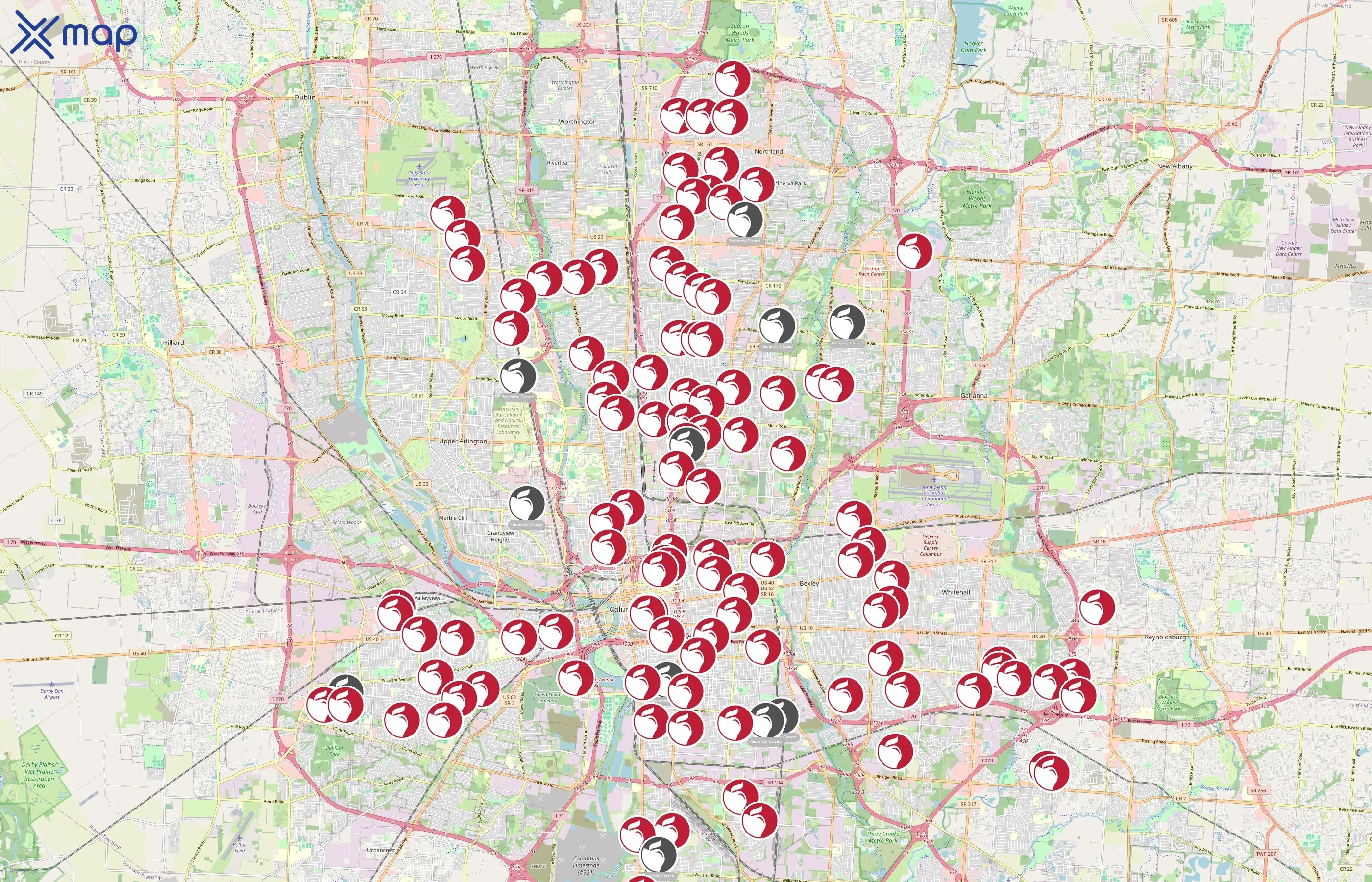 Columbus City Schools area coverage