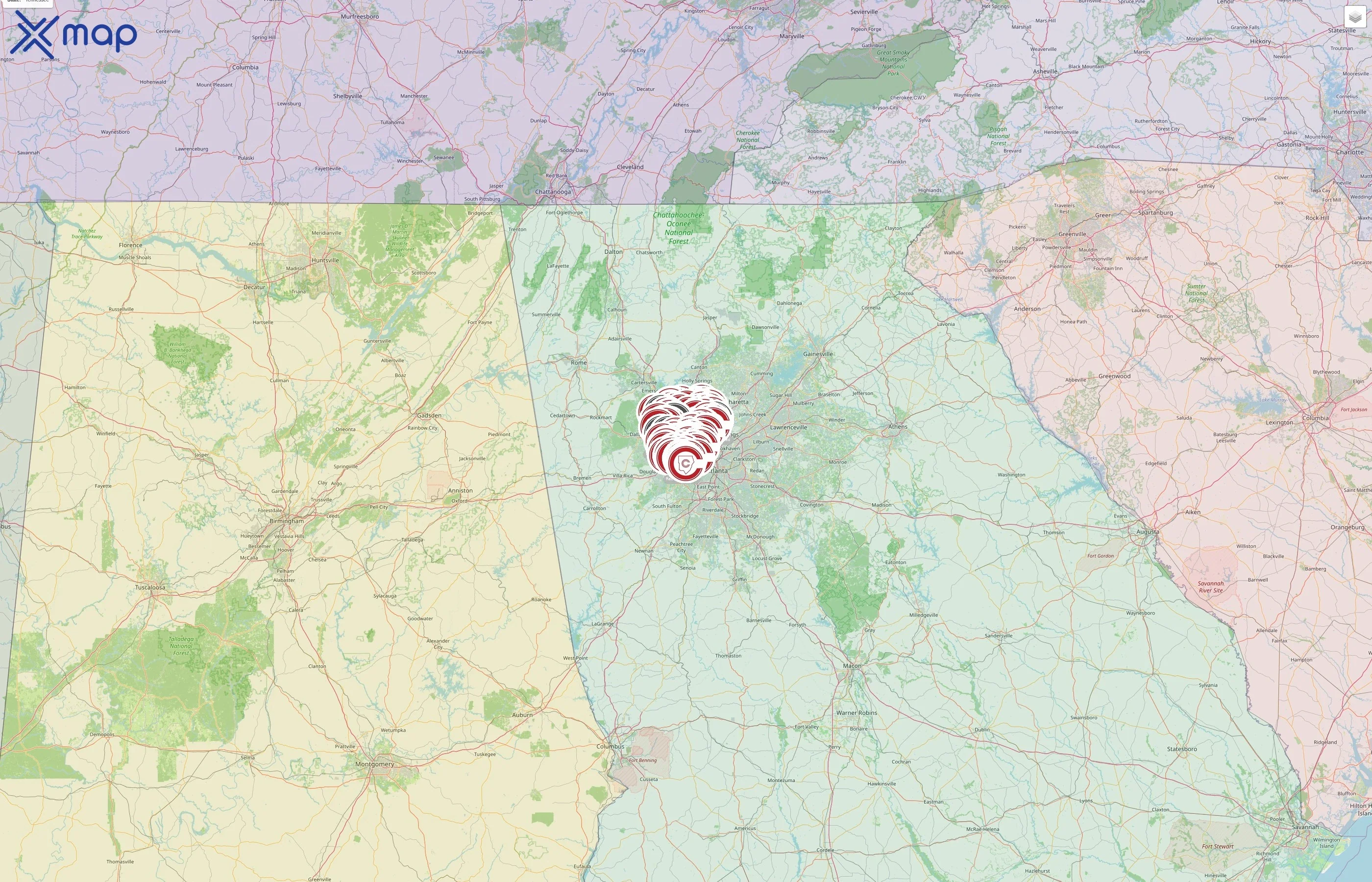 Cobb County School District street hotspots