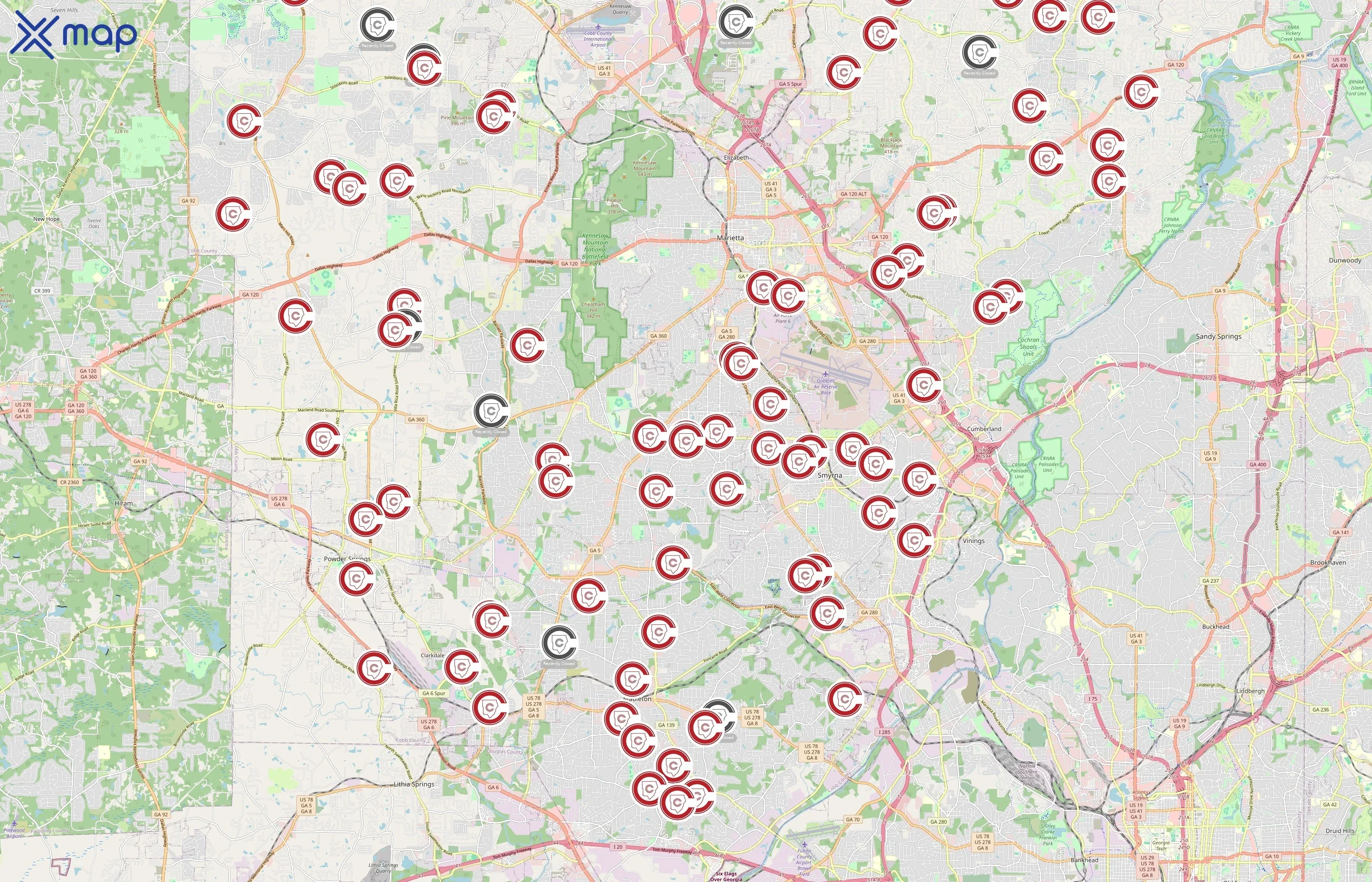 Cobb County School District area coverage