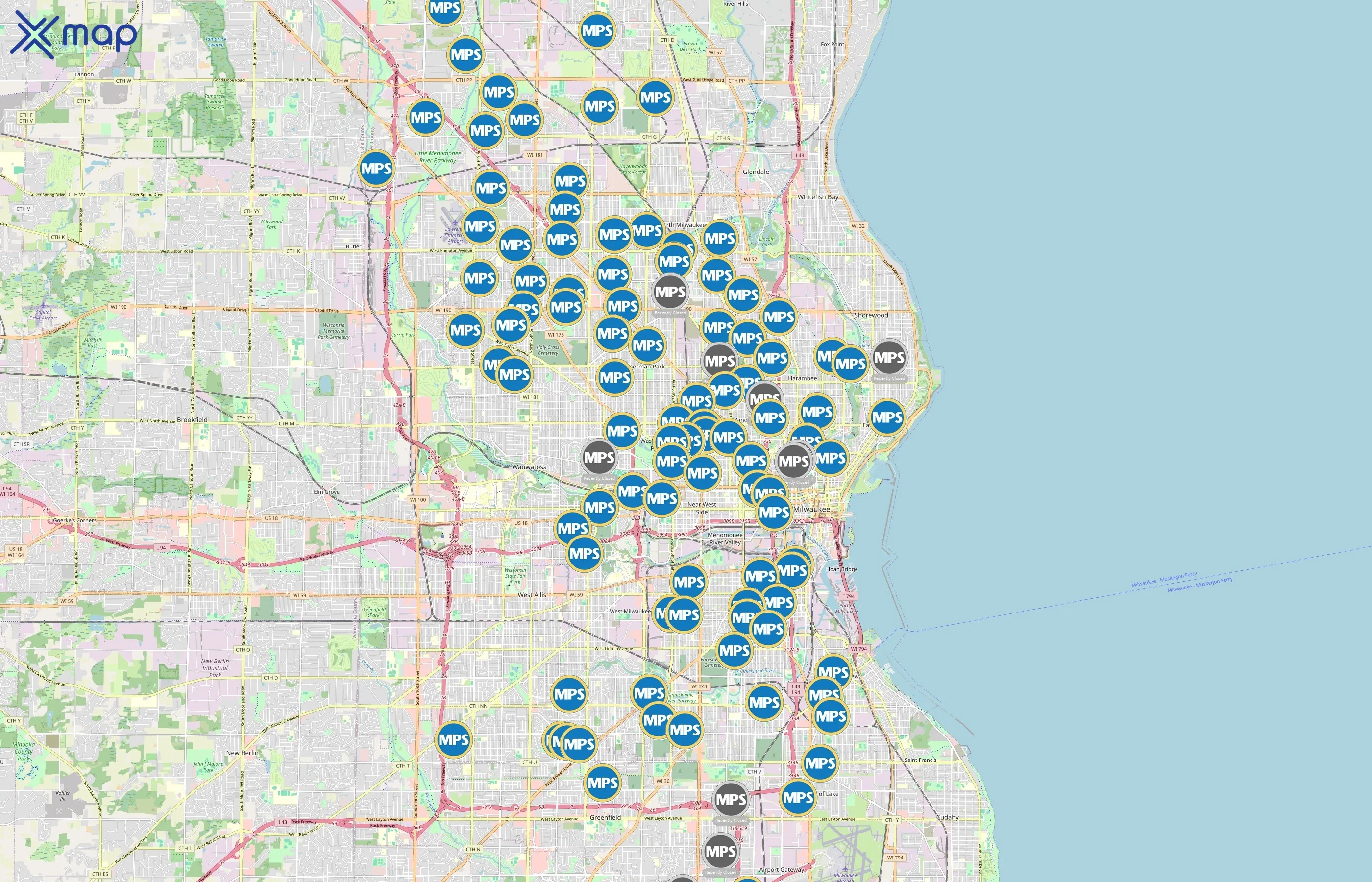 Milwaukee Public Schools area coverage