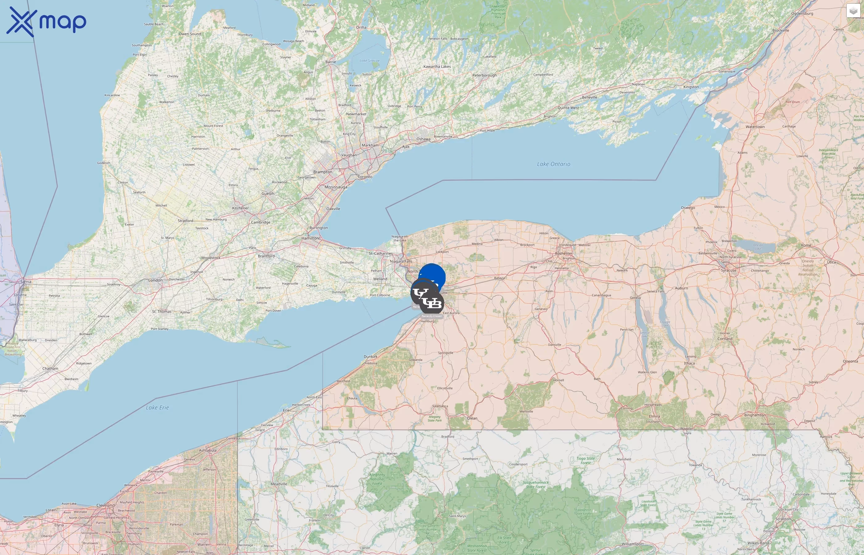 University at Buffalo street hotspots