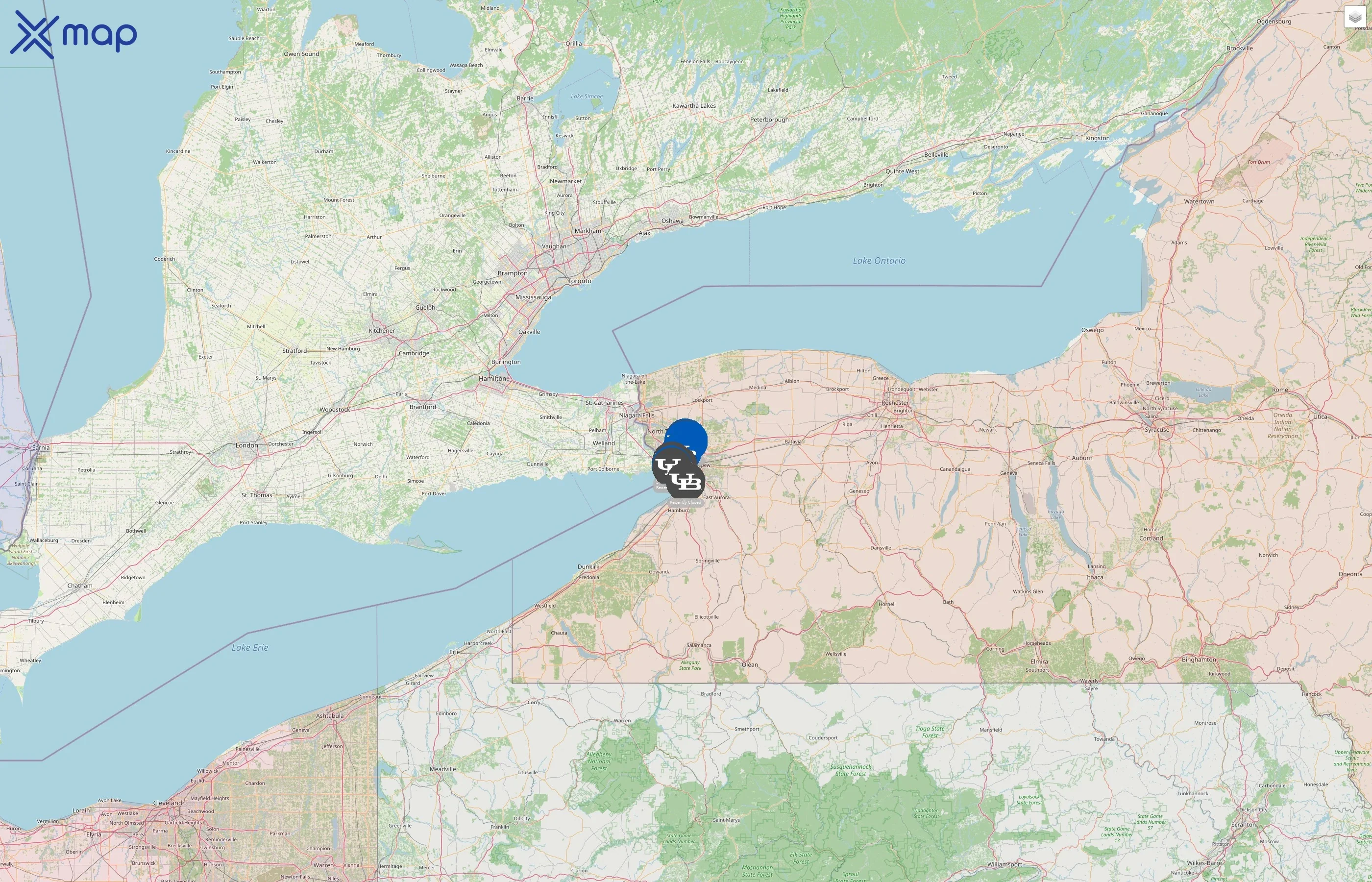 University at Buffalo street hotspots