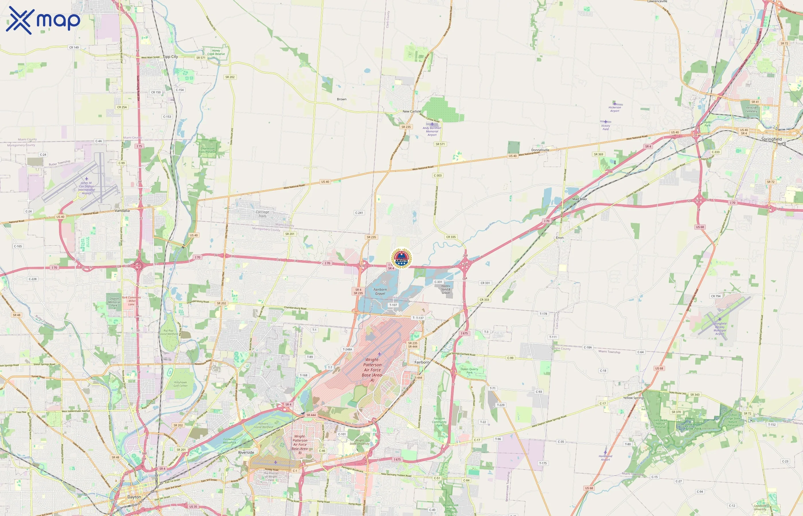 AMVETS area coverage