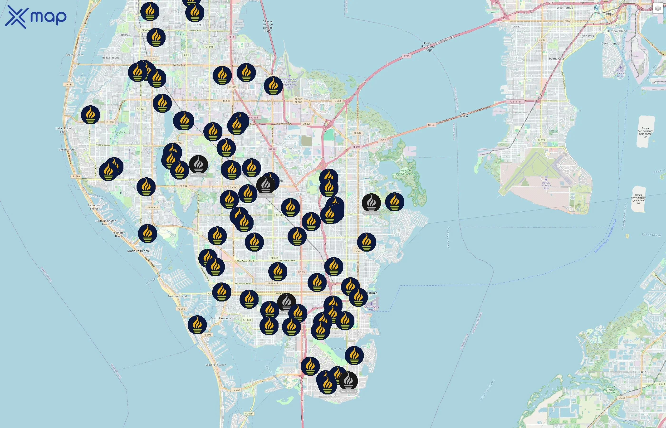 Pinellas County Schools traffic data