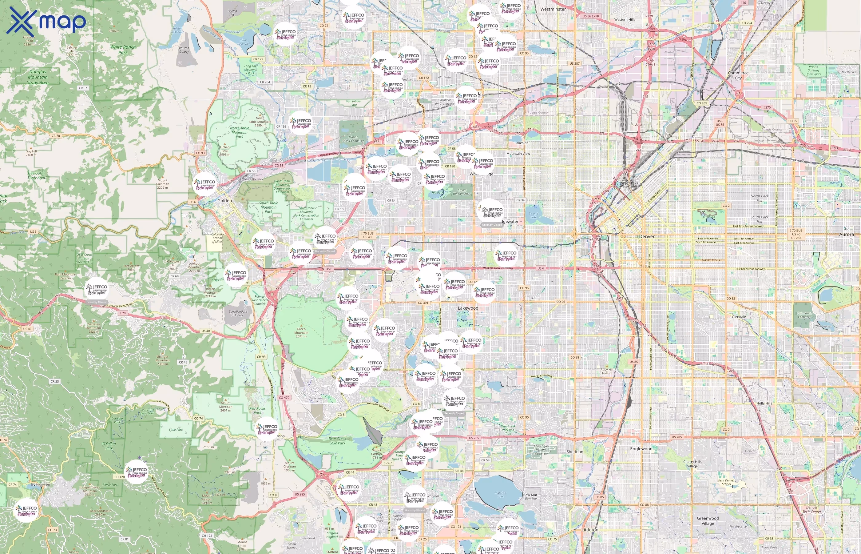 Jeffco Public Schools area coverage