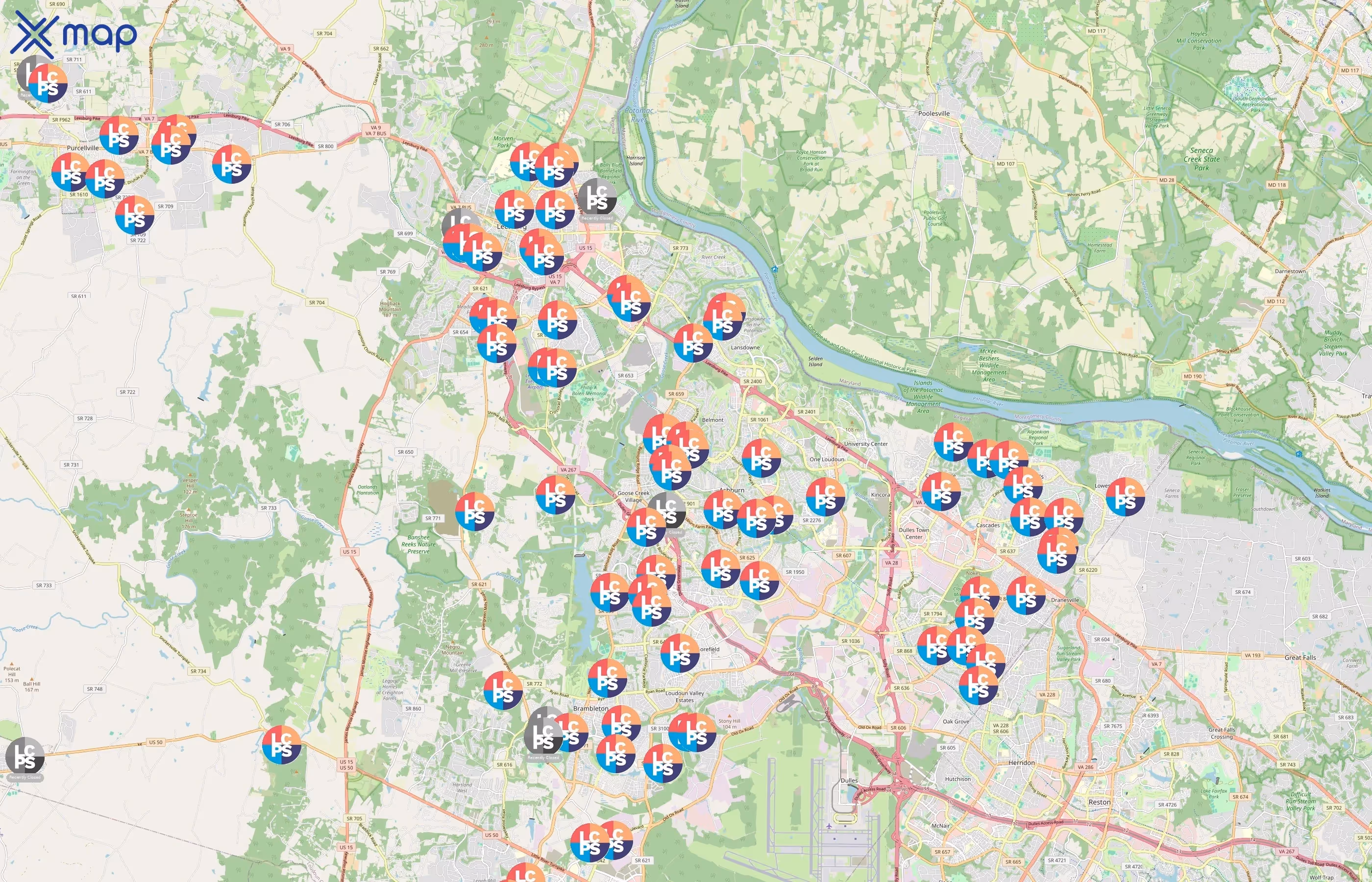 Loudoun County Public Schools area coverage