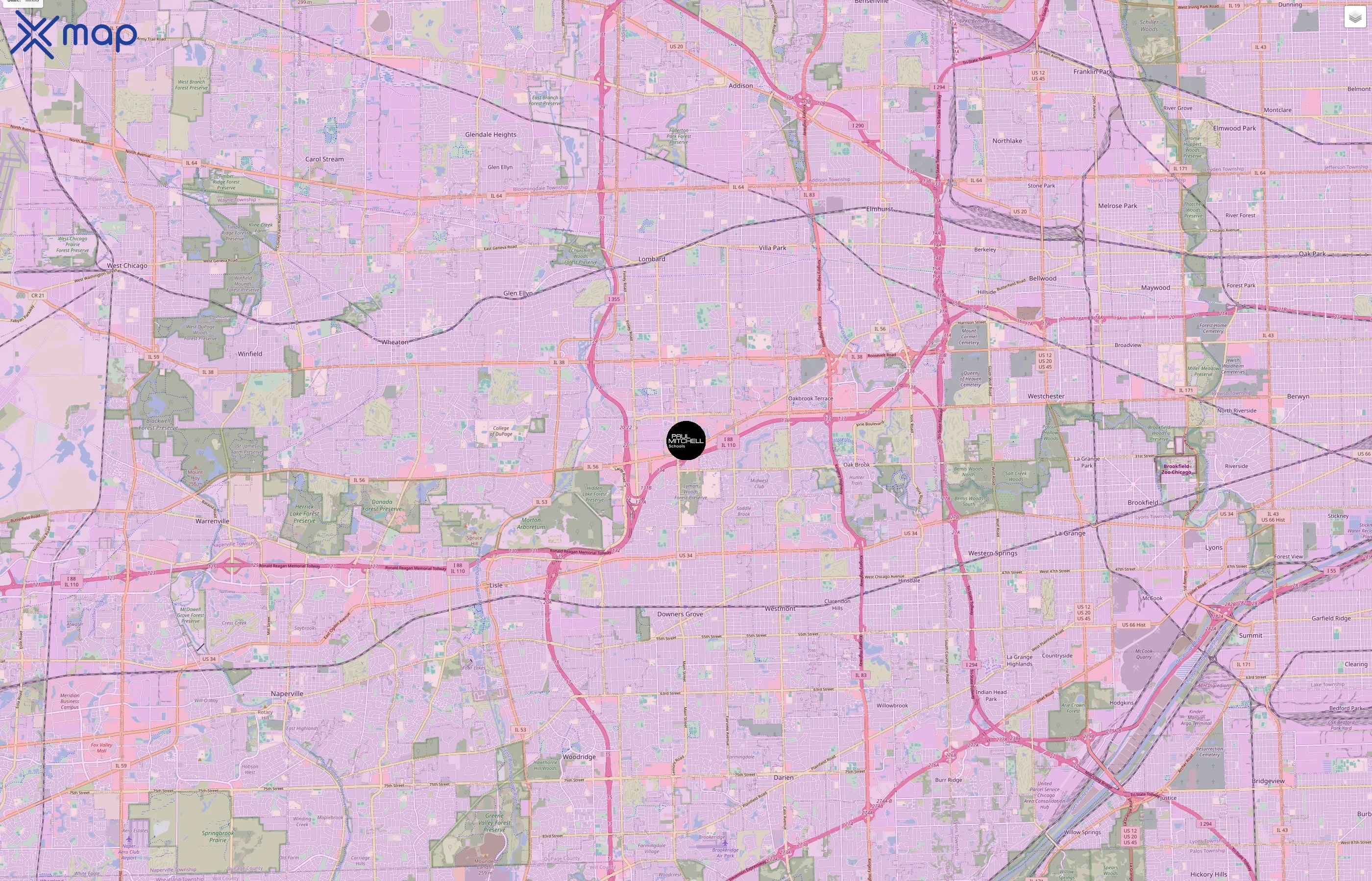 Paul Mitchell The School traffic data