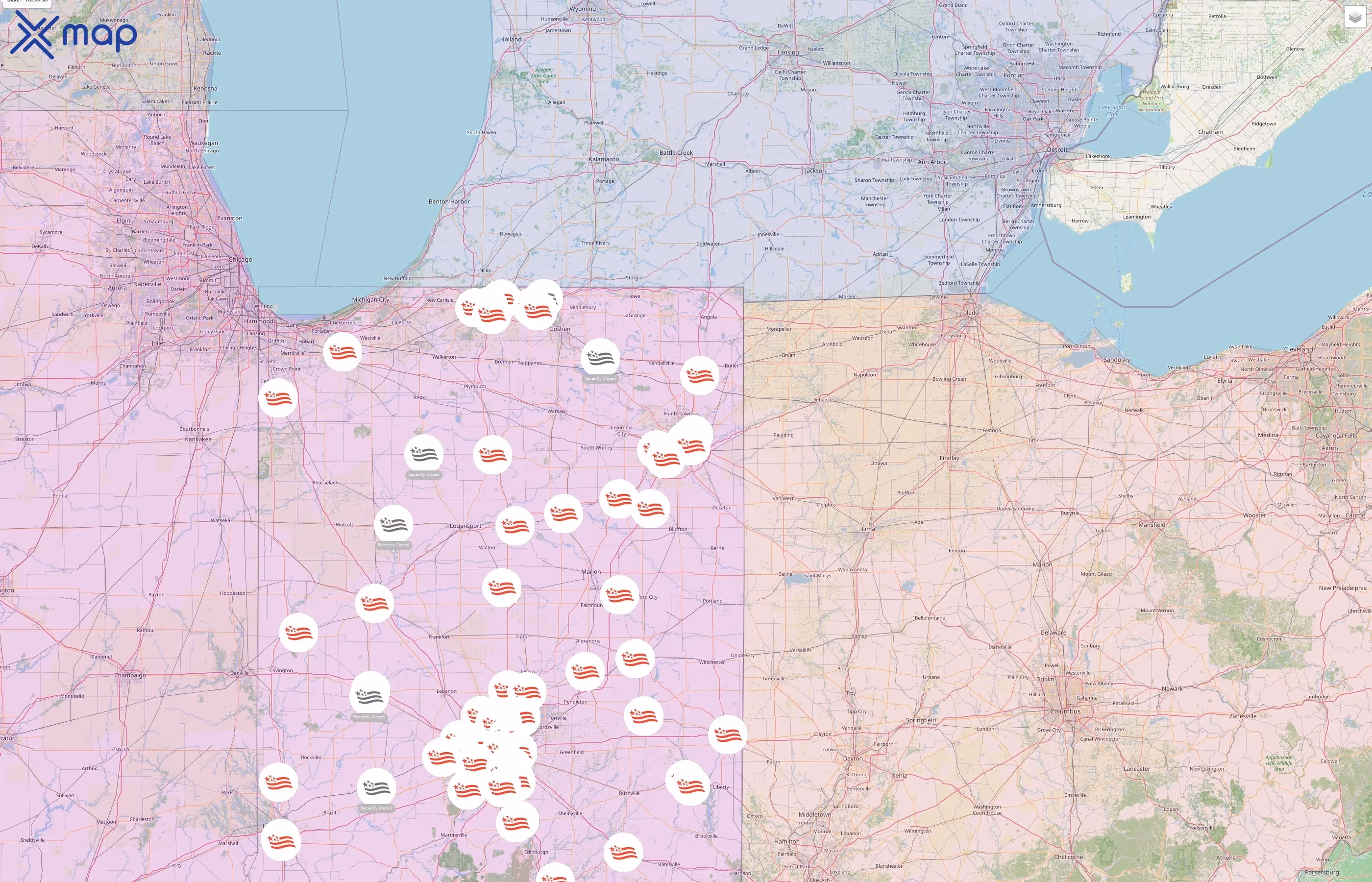 American Senior Communities street hotspots