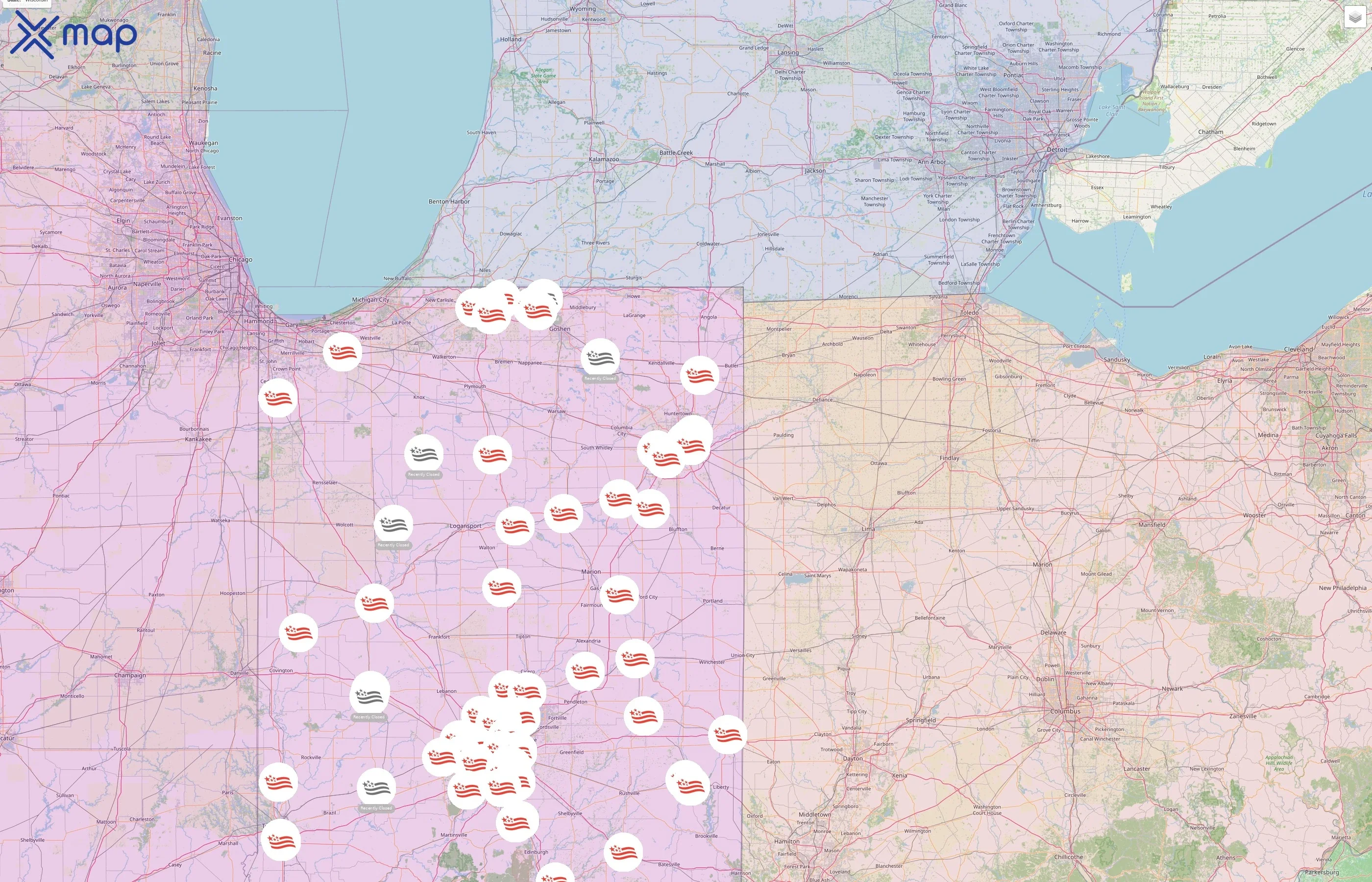 American Senior Communities street hotspots