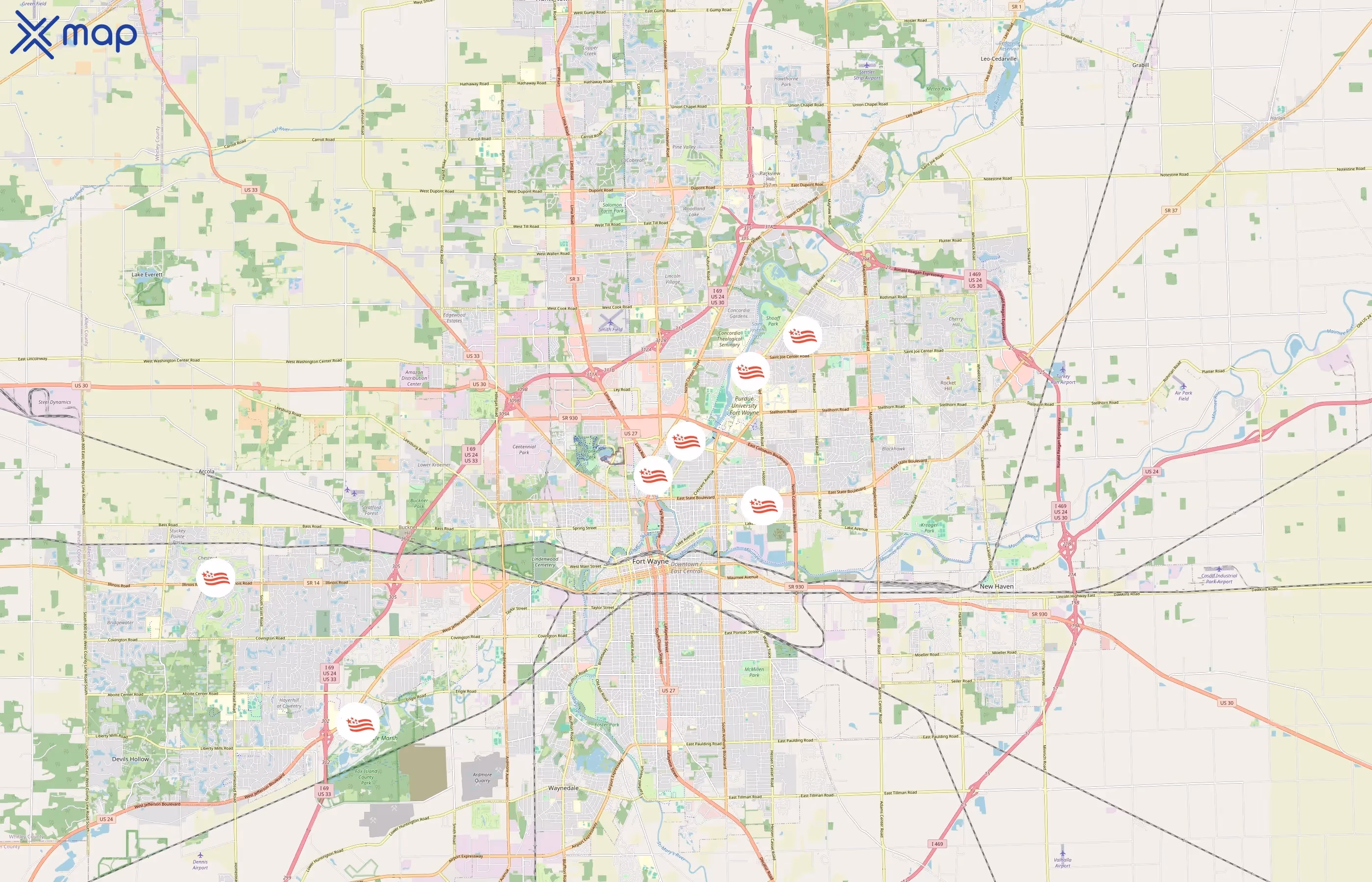 American Senior Communities area coverage