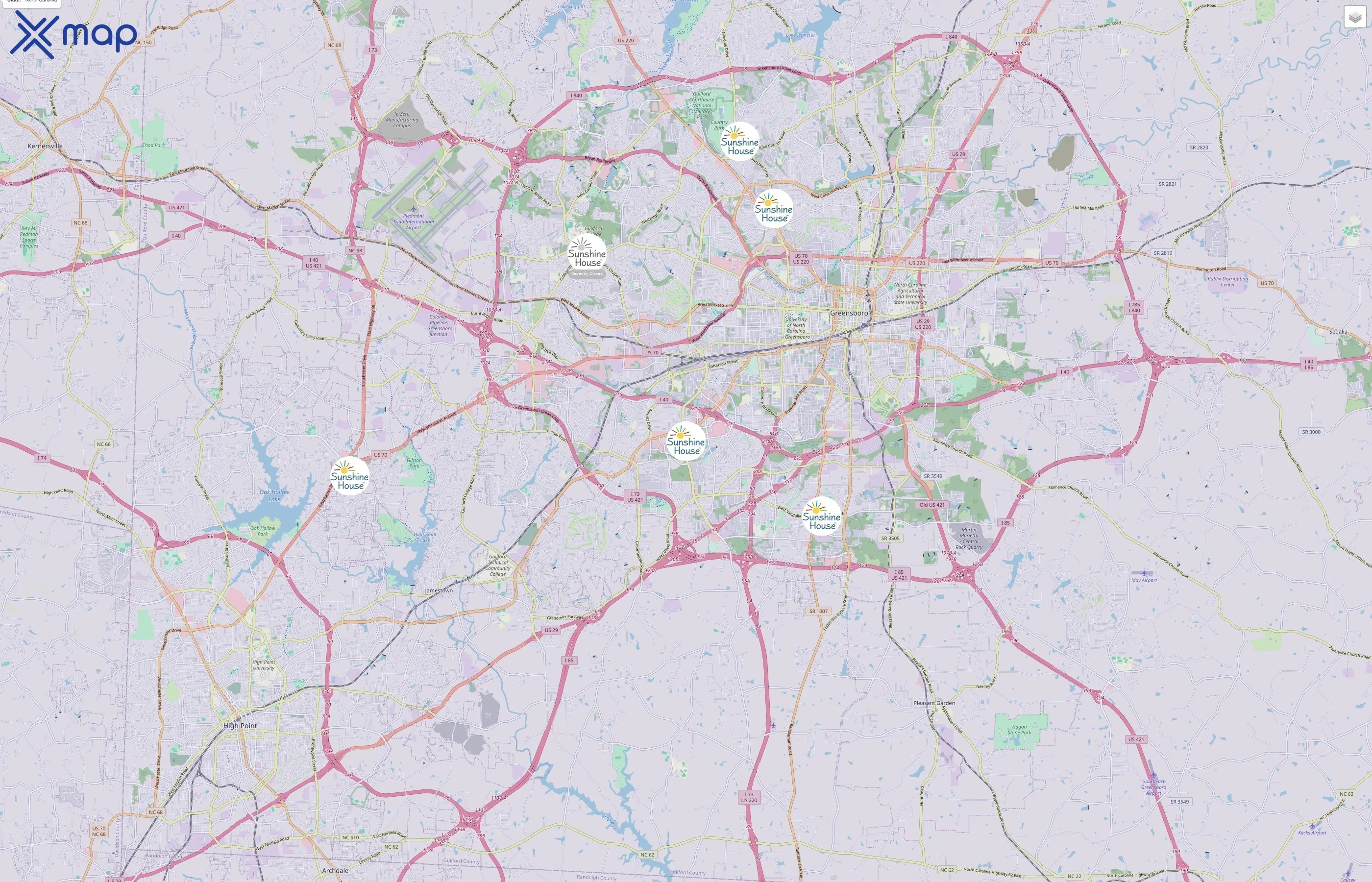 Sunshine House traffic data