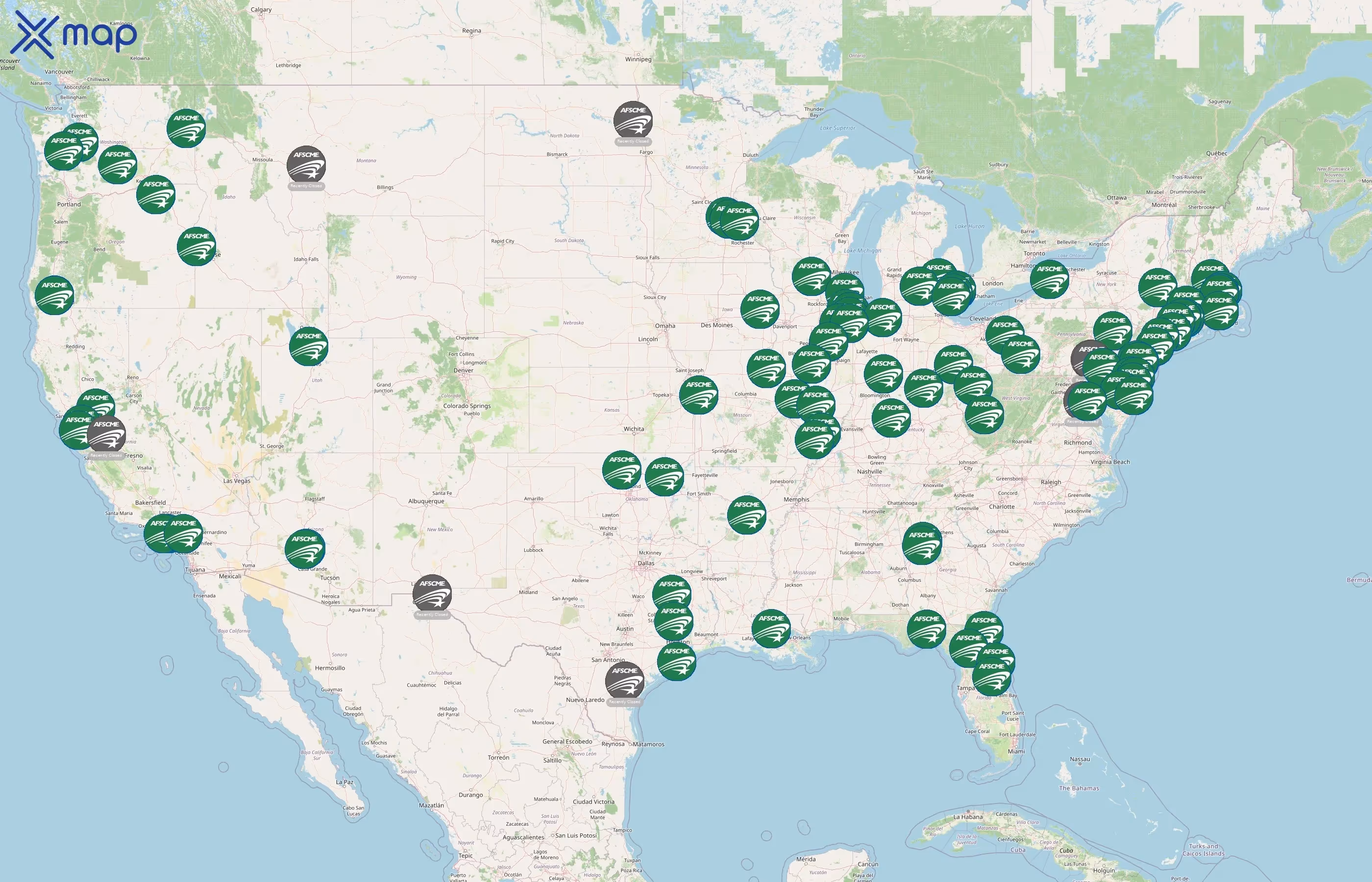 American Federation of State, County and Municipal Employees business status