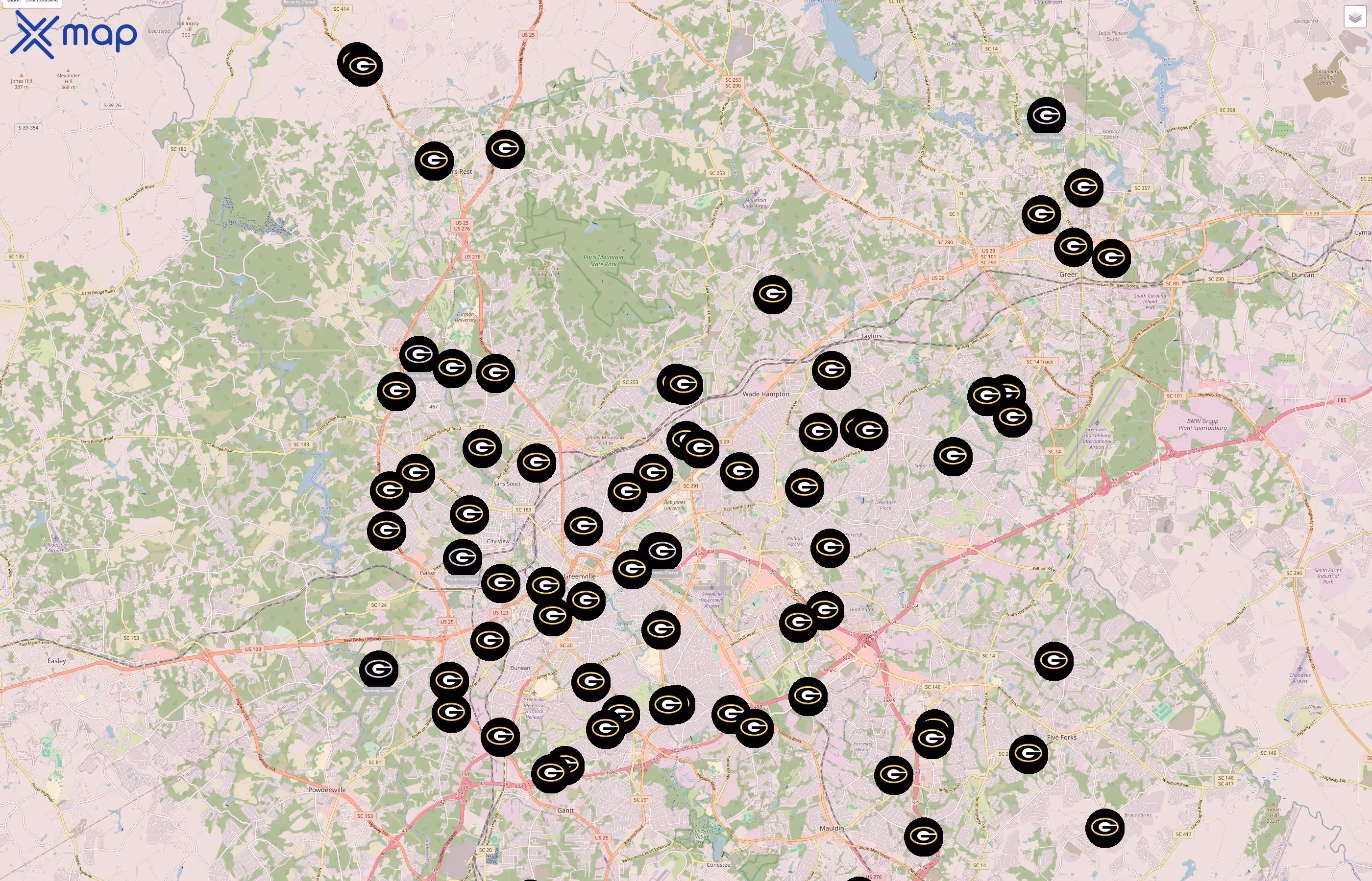 Greenville County Schools traffic data