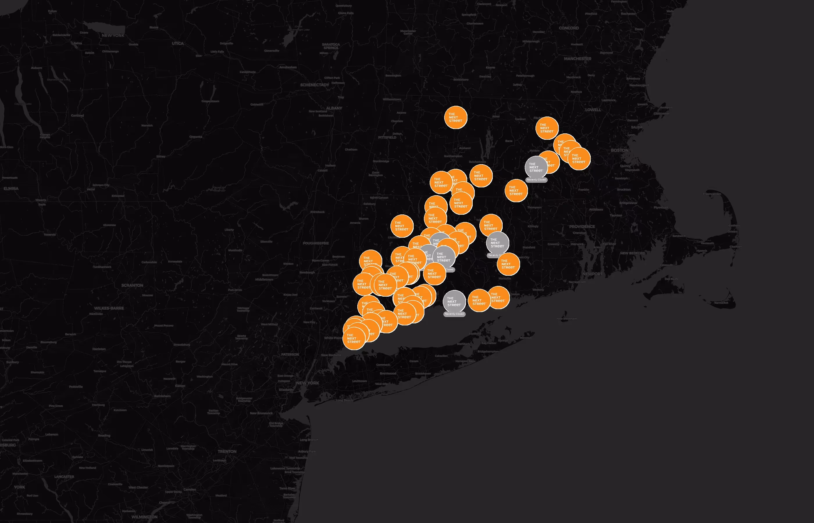 The Next Street city distribution