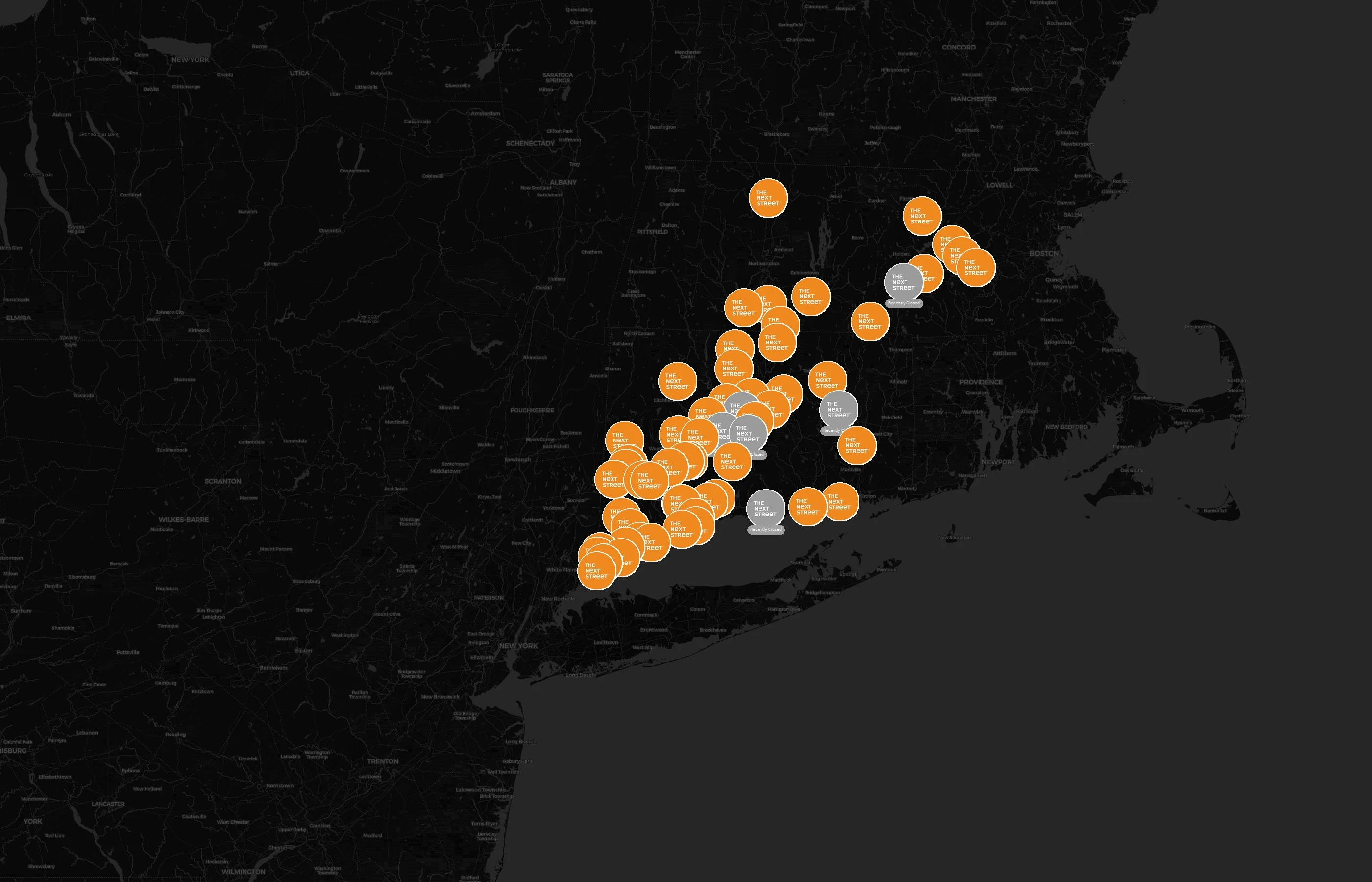 The Next Street city distribution