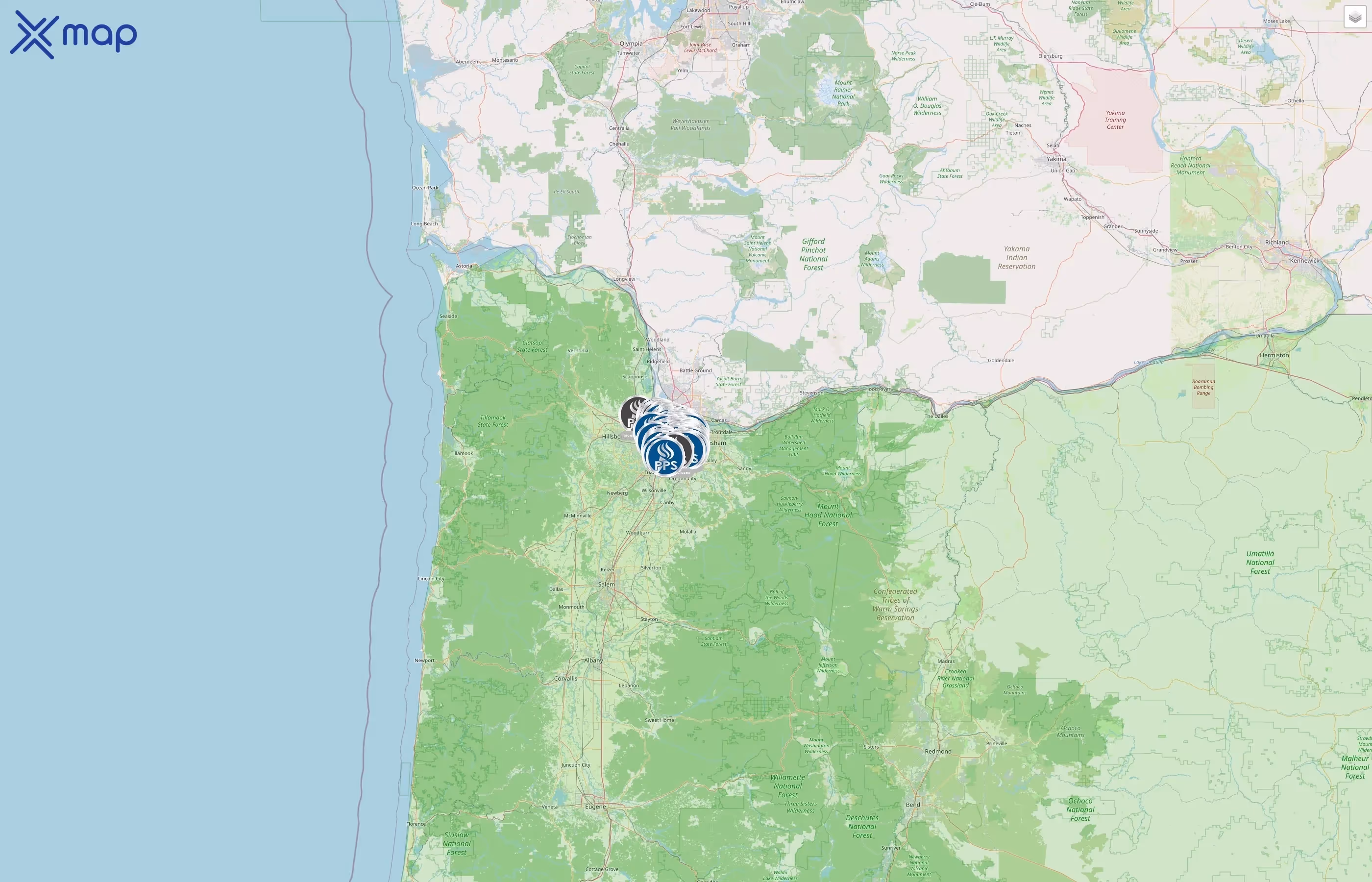 Portland Public Schools street hotspots