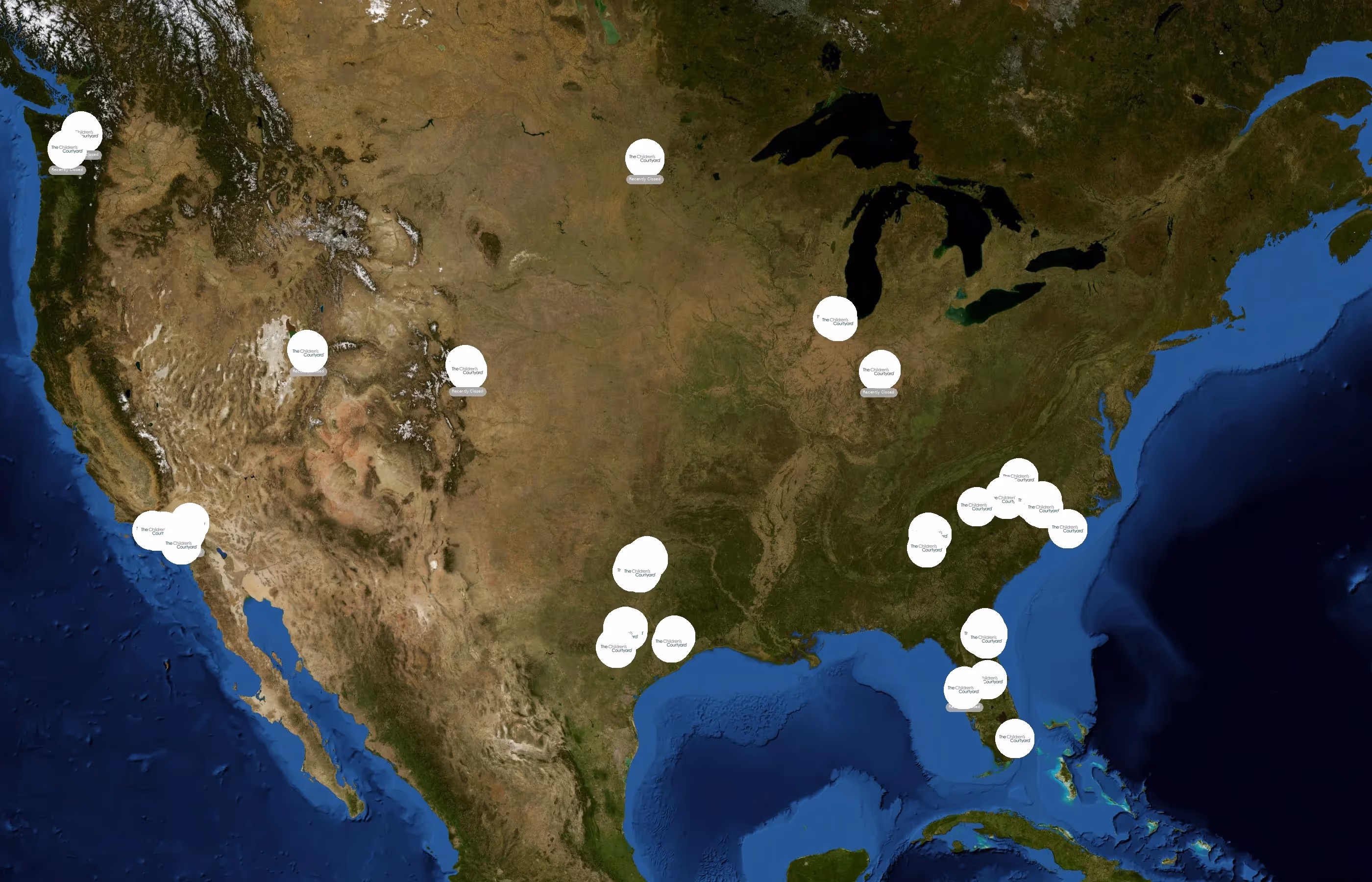 The Children's Courtyard state distribution