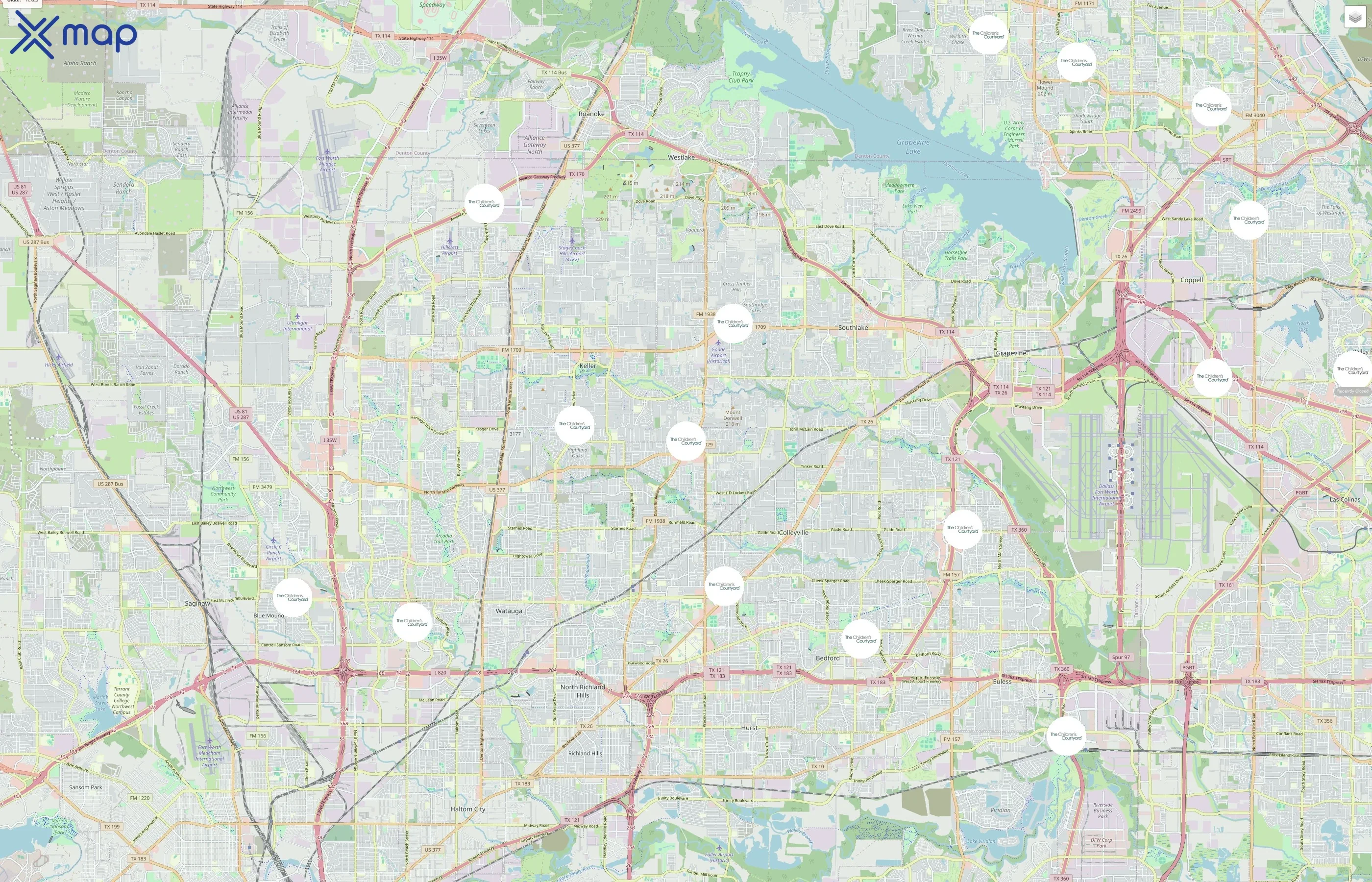 The Children's Courtyard traffic data