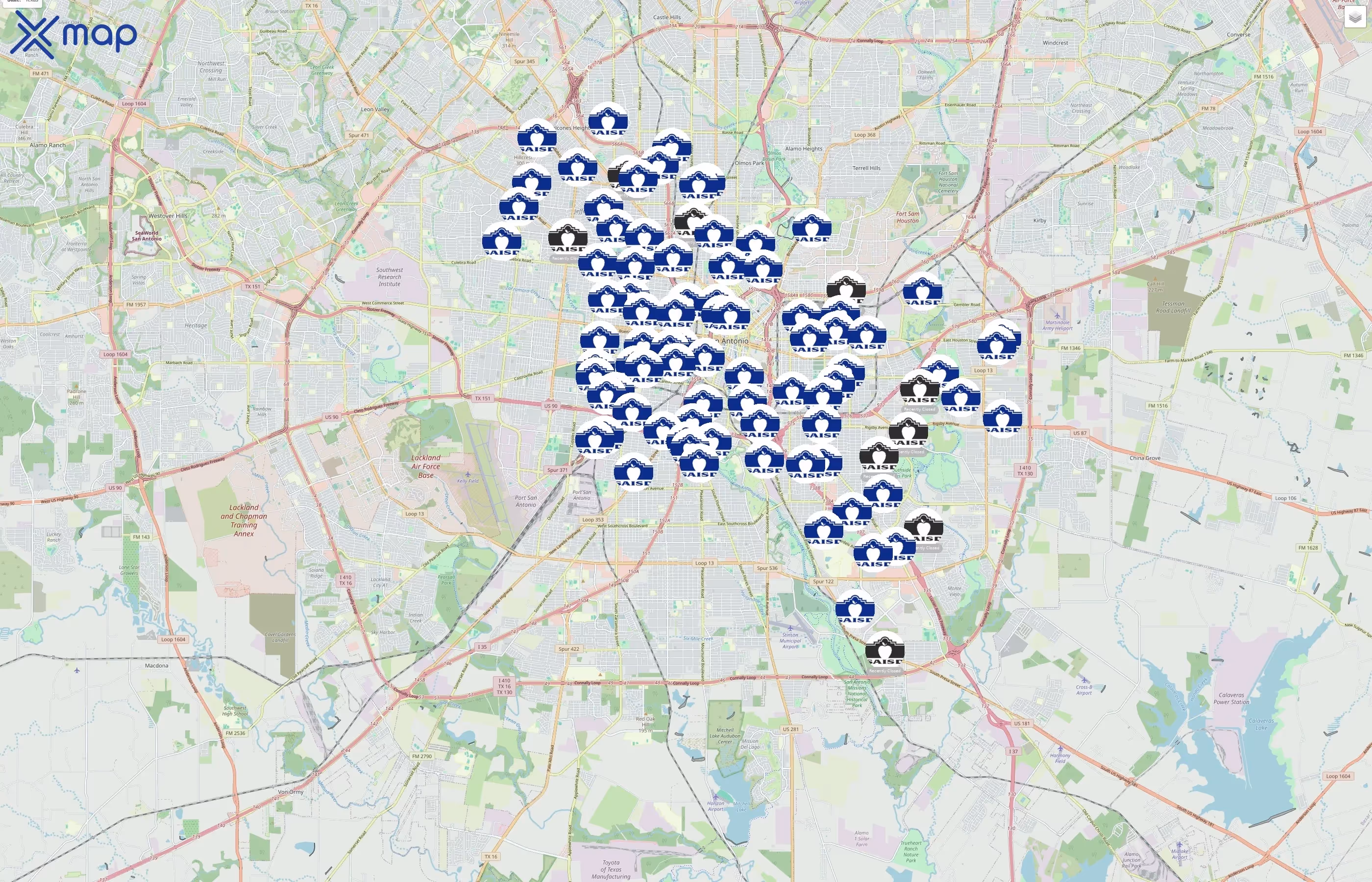 San Antonio Independent School District traffic data