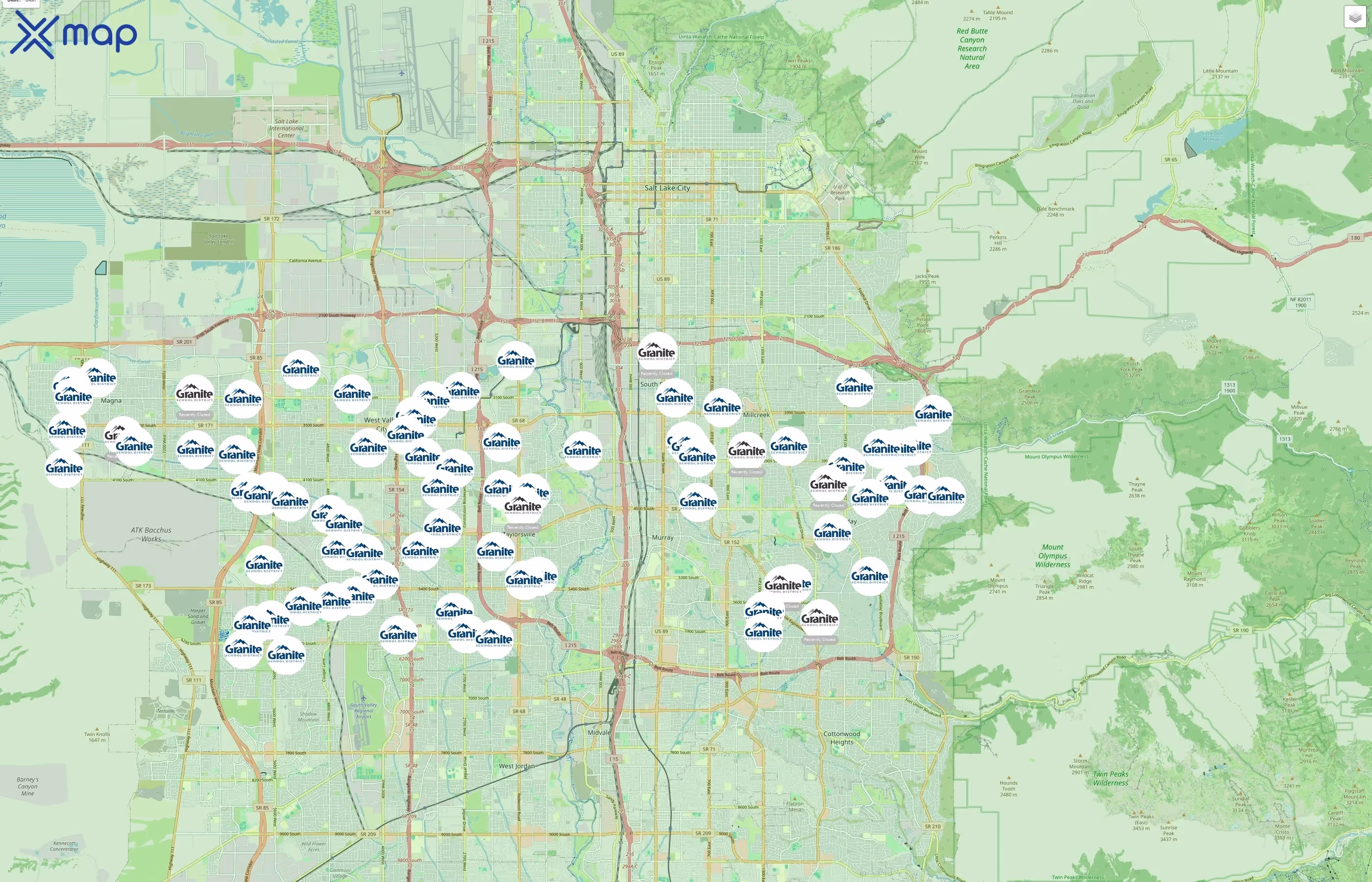 Granite School District traffic data